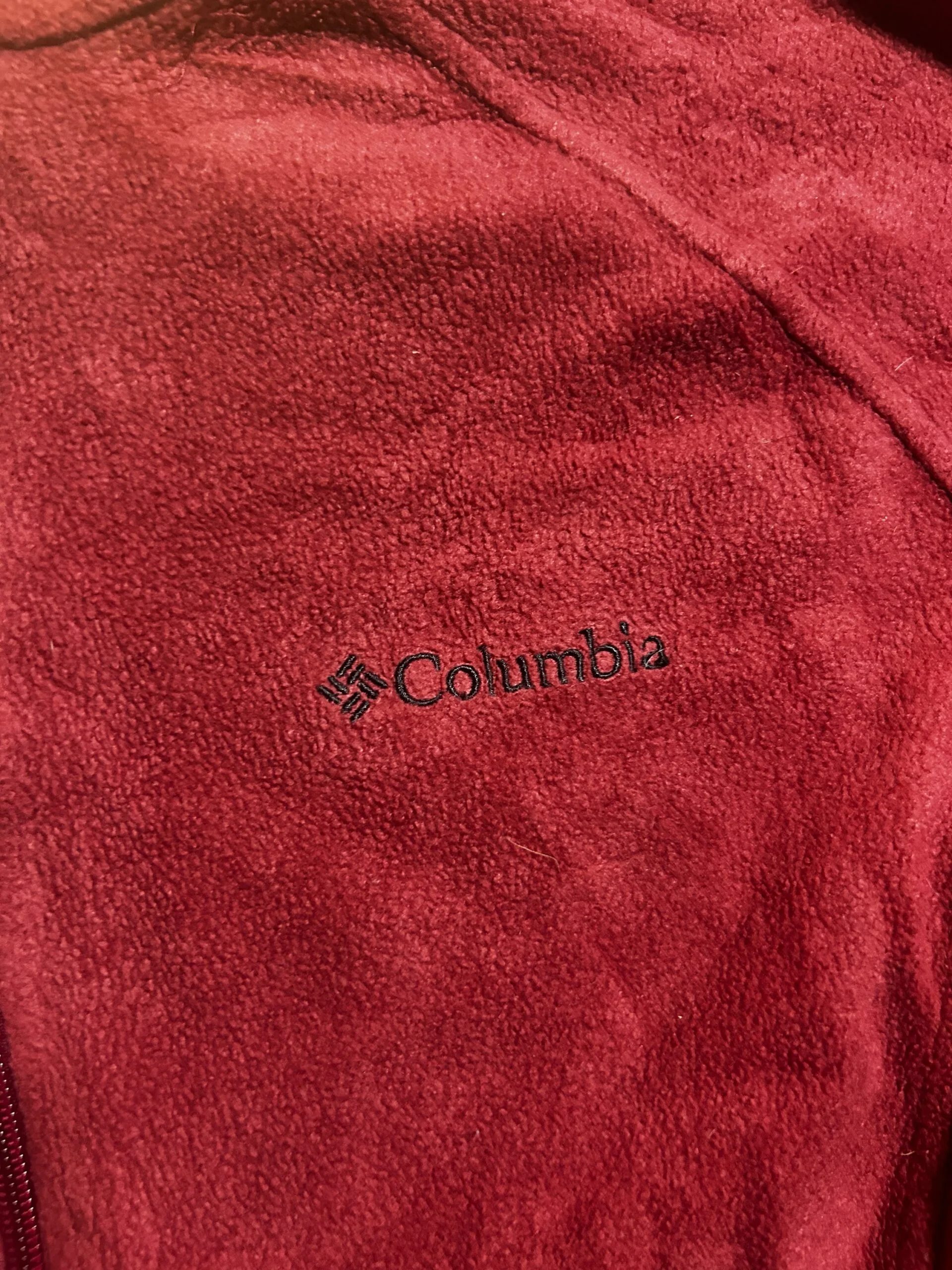 Columbia Red Fleece Jacket alternate view