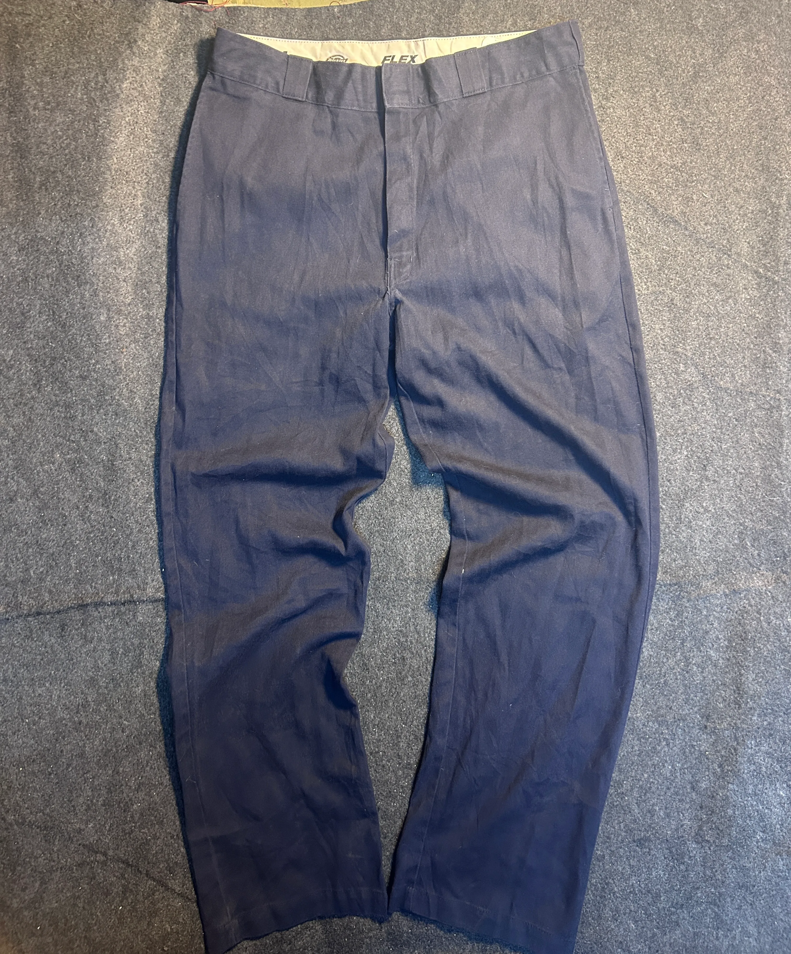 Navy Trousers front view