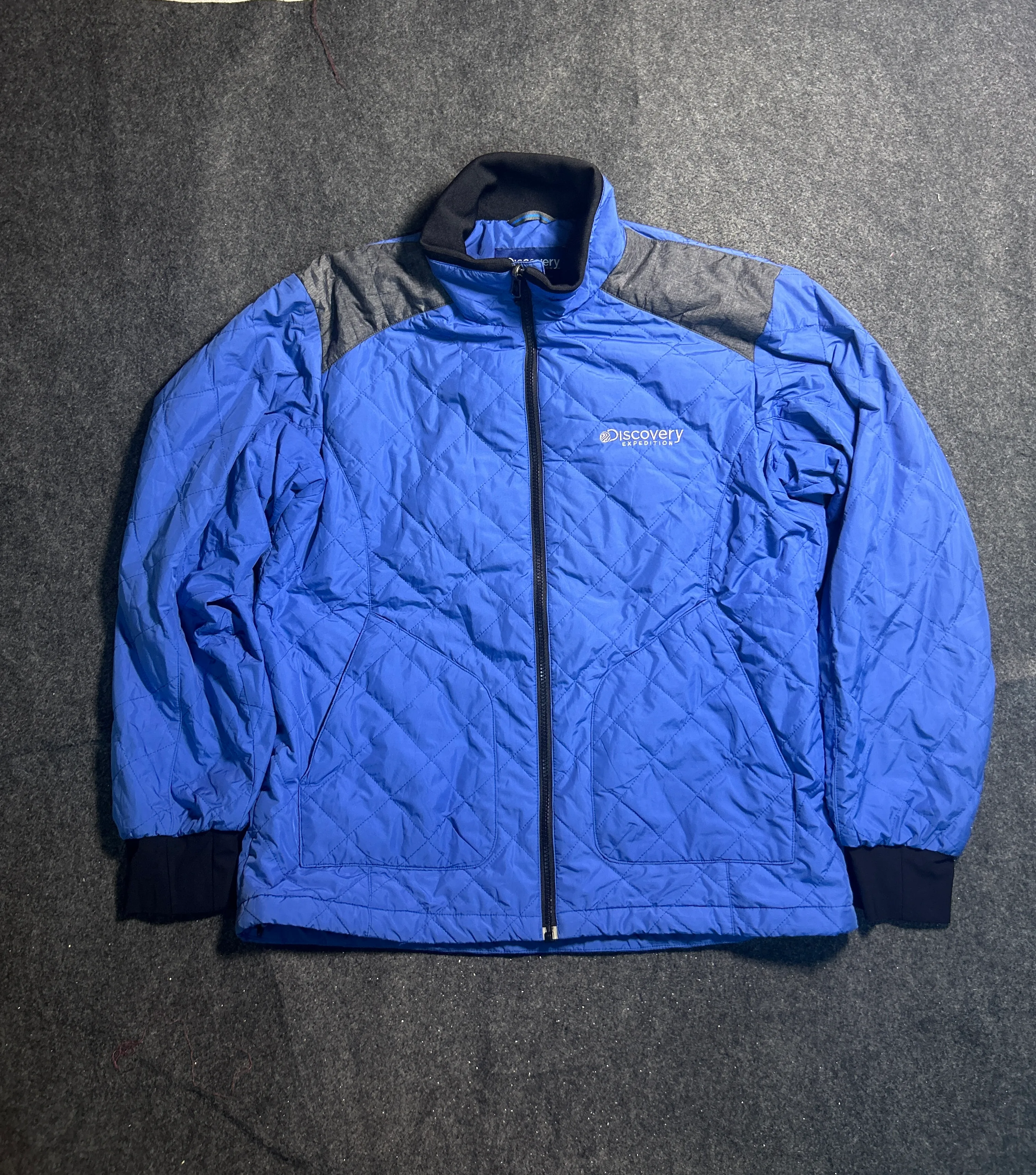 Blue Jacket front view