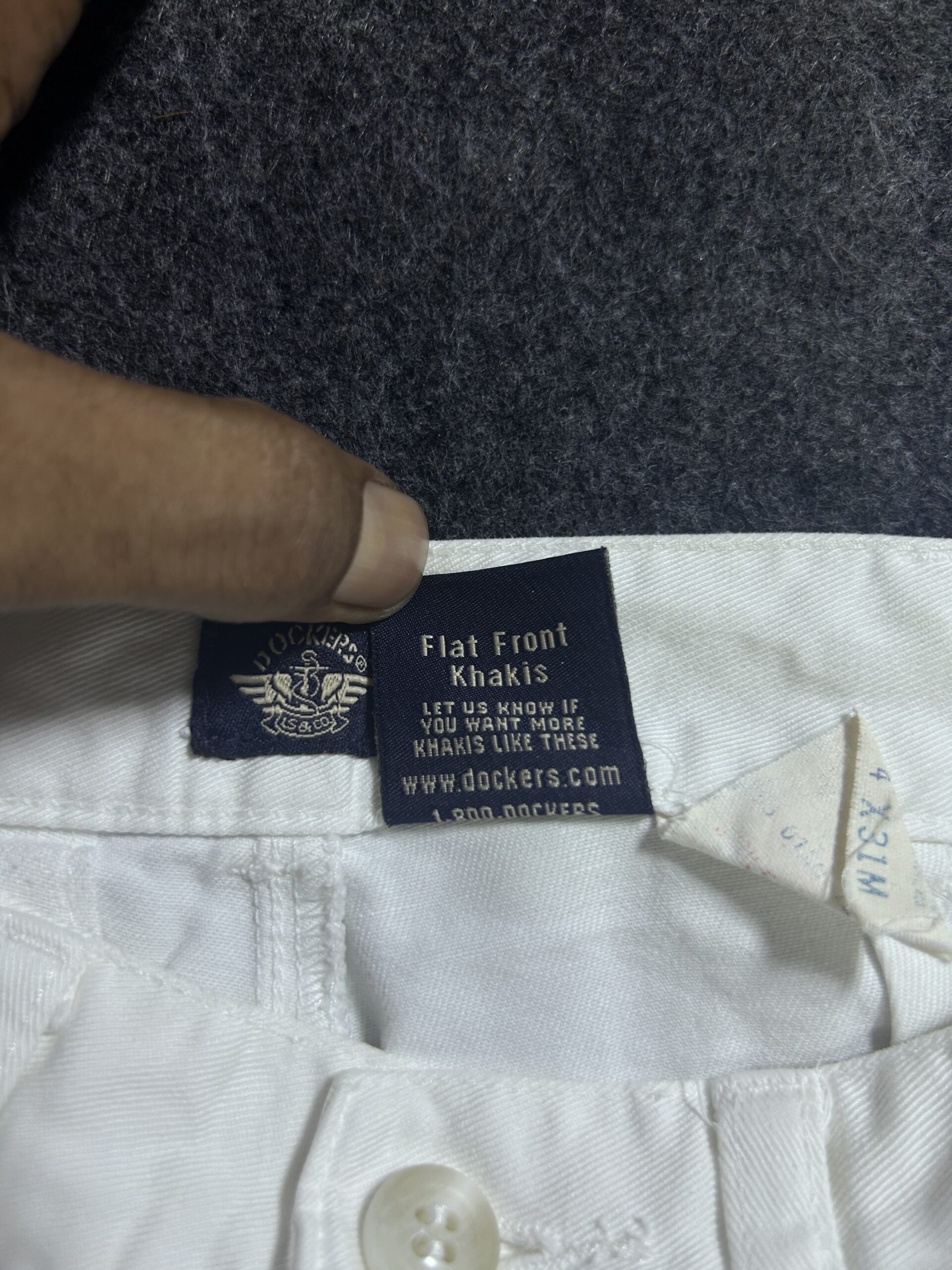 White Pants detail view