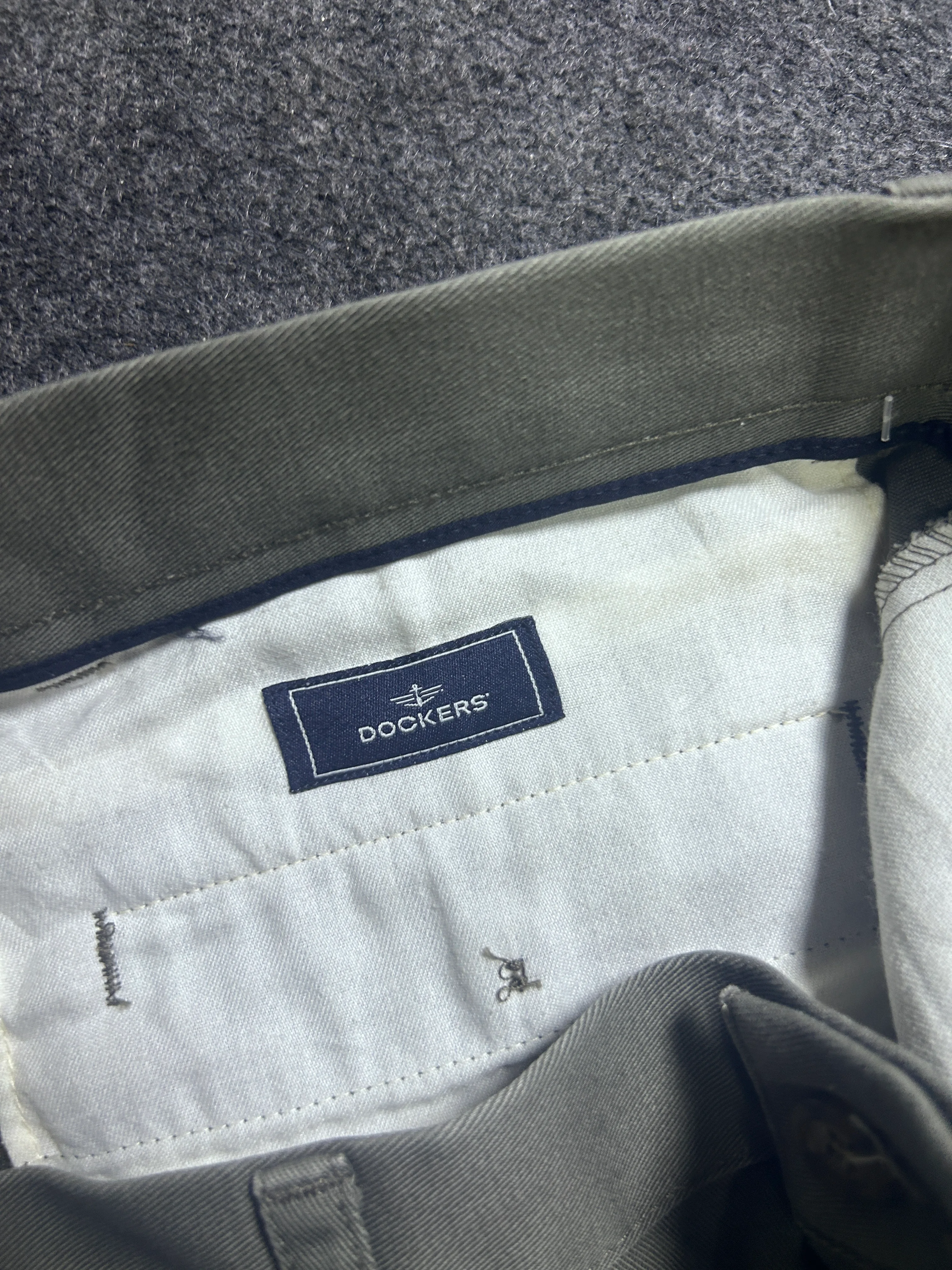 Grey Trousers detail view