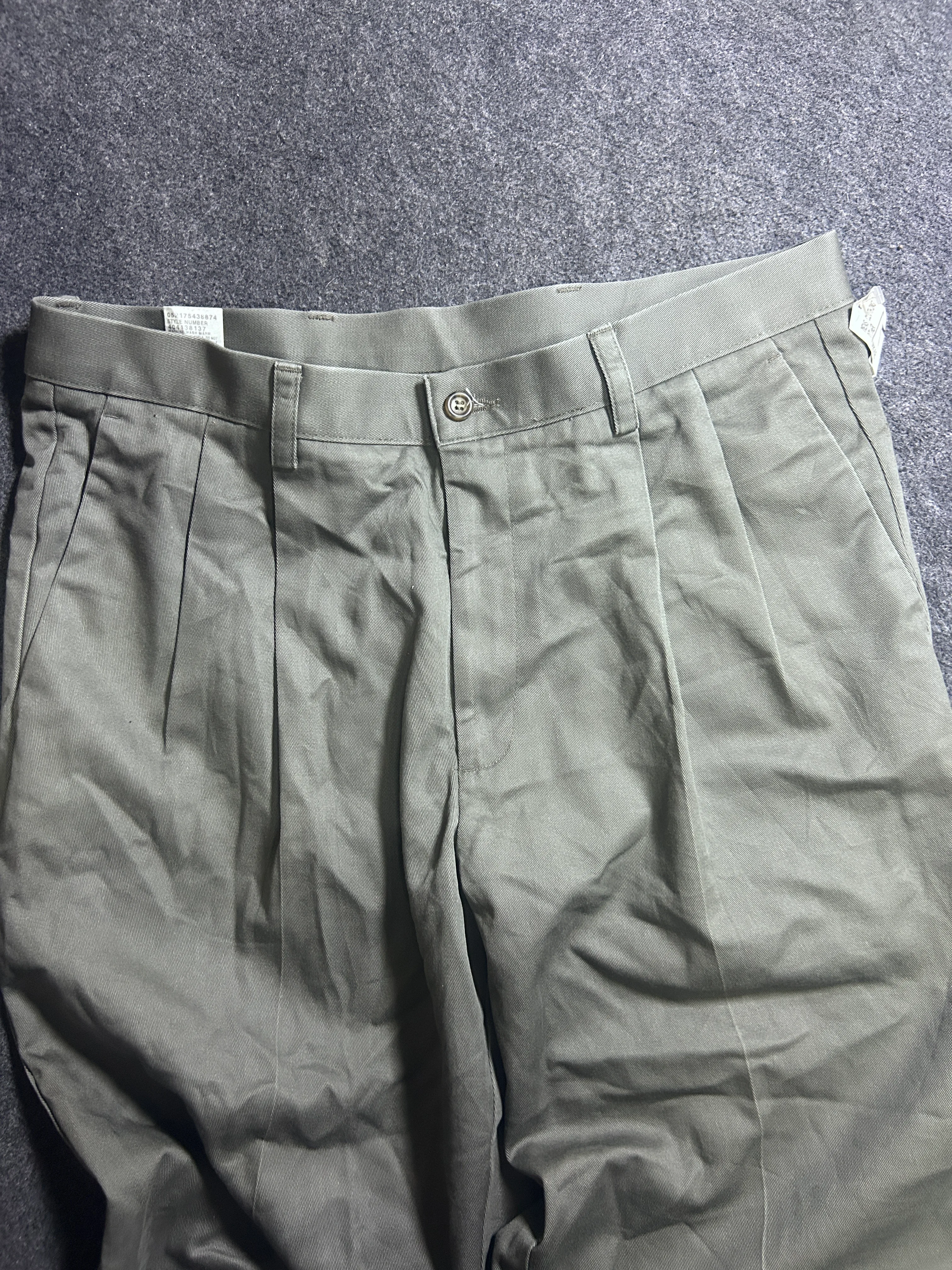 Grey Trousers back view