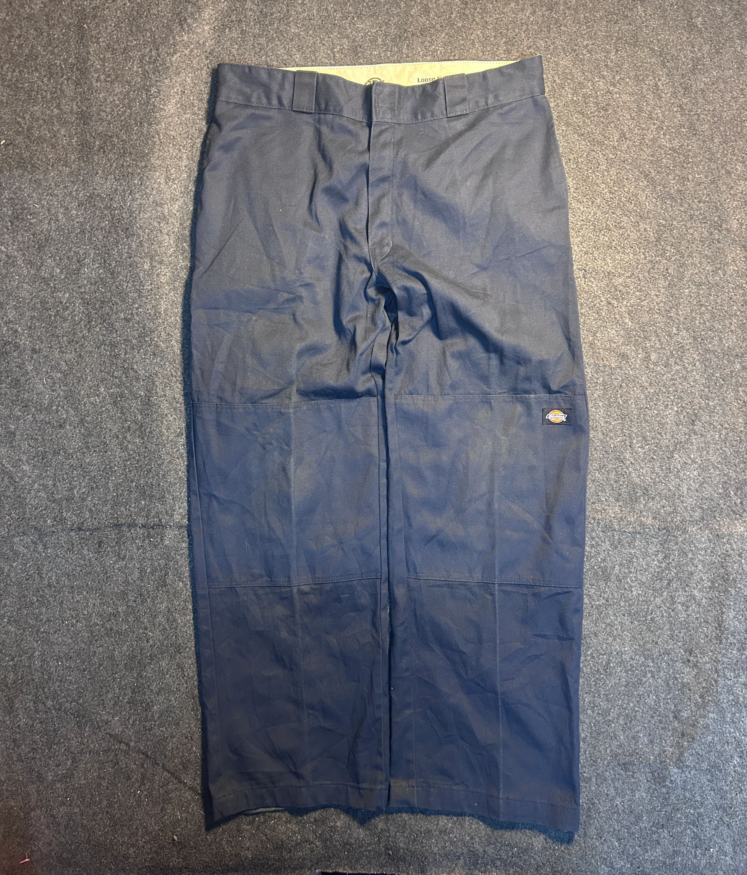 Dickies Navy Cargo Pants front view