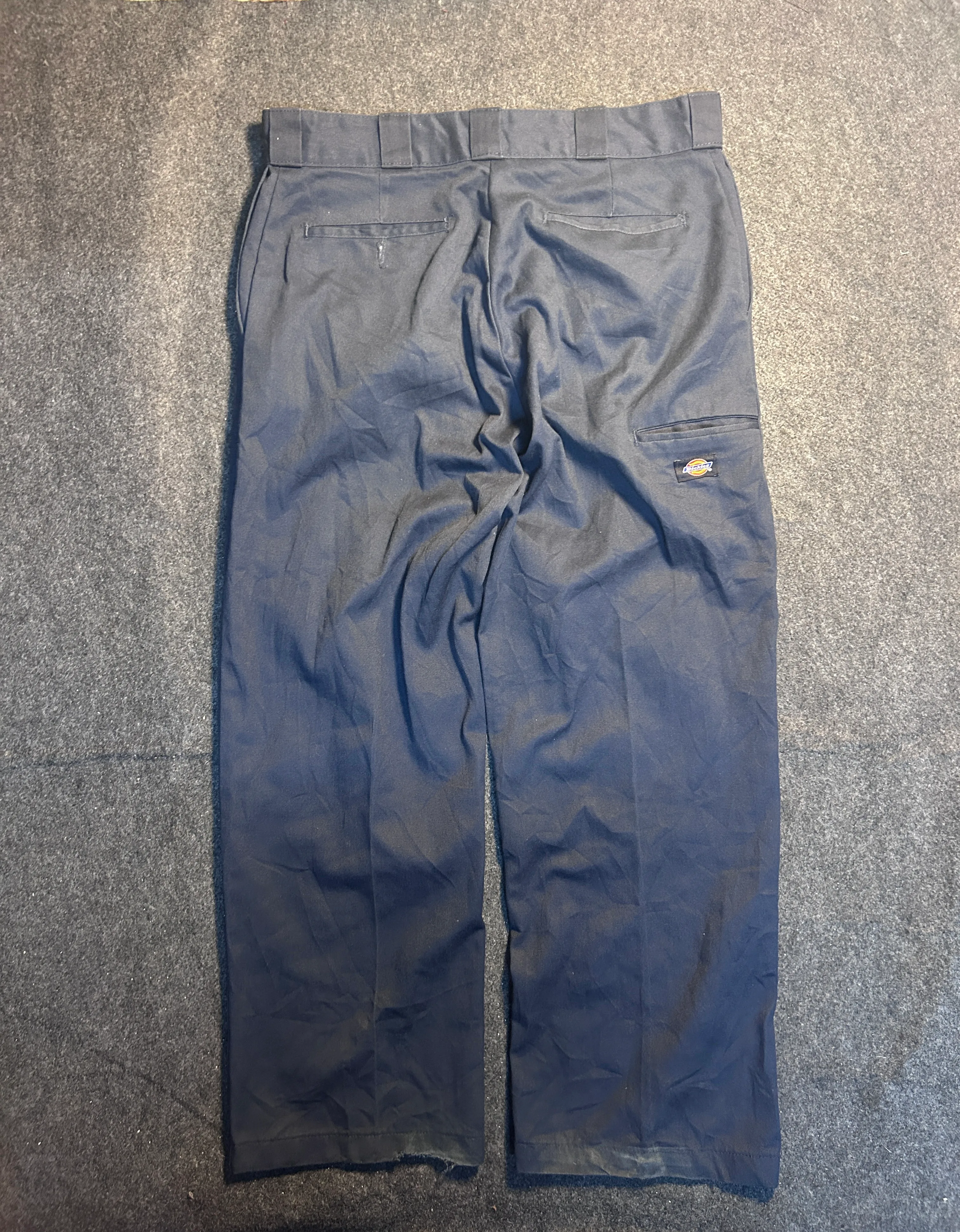 Dickies Navy Cargo Pants detail view