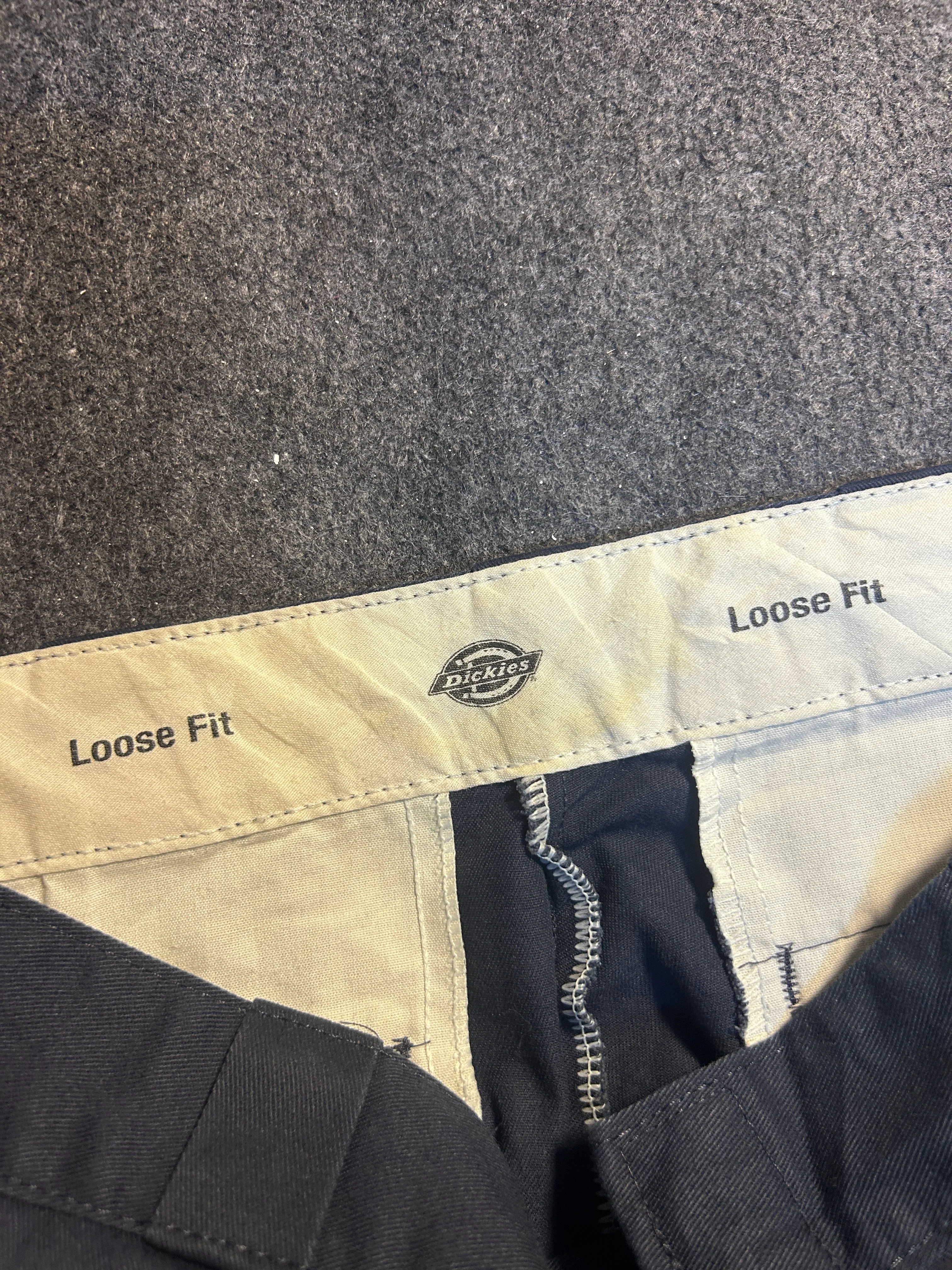 Dickies Navy Cargo Pants back view