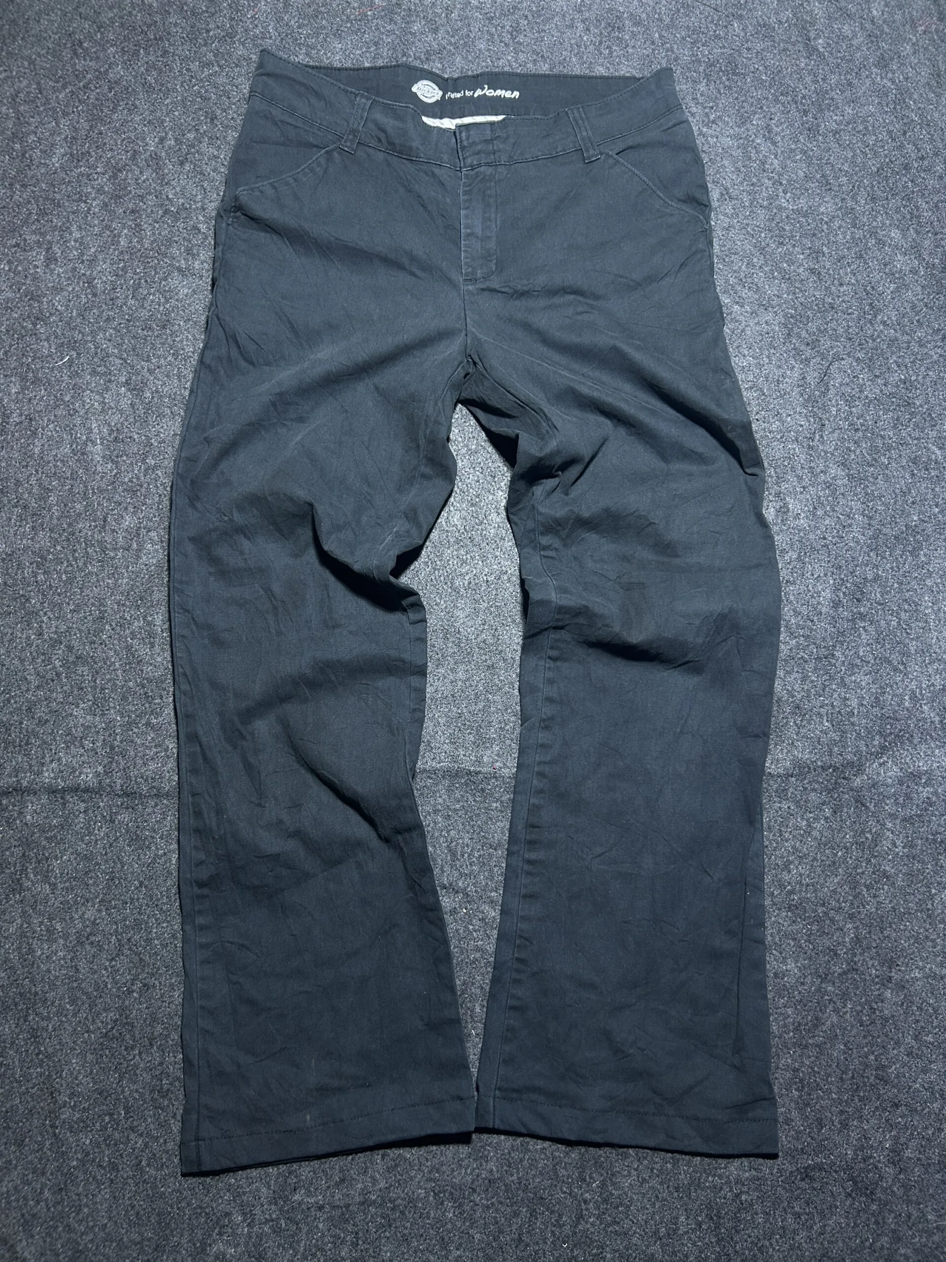 Dickies Black Pants front view
