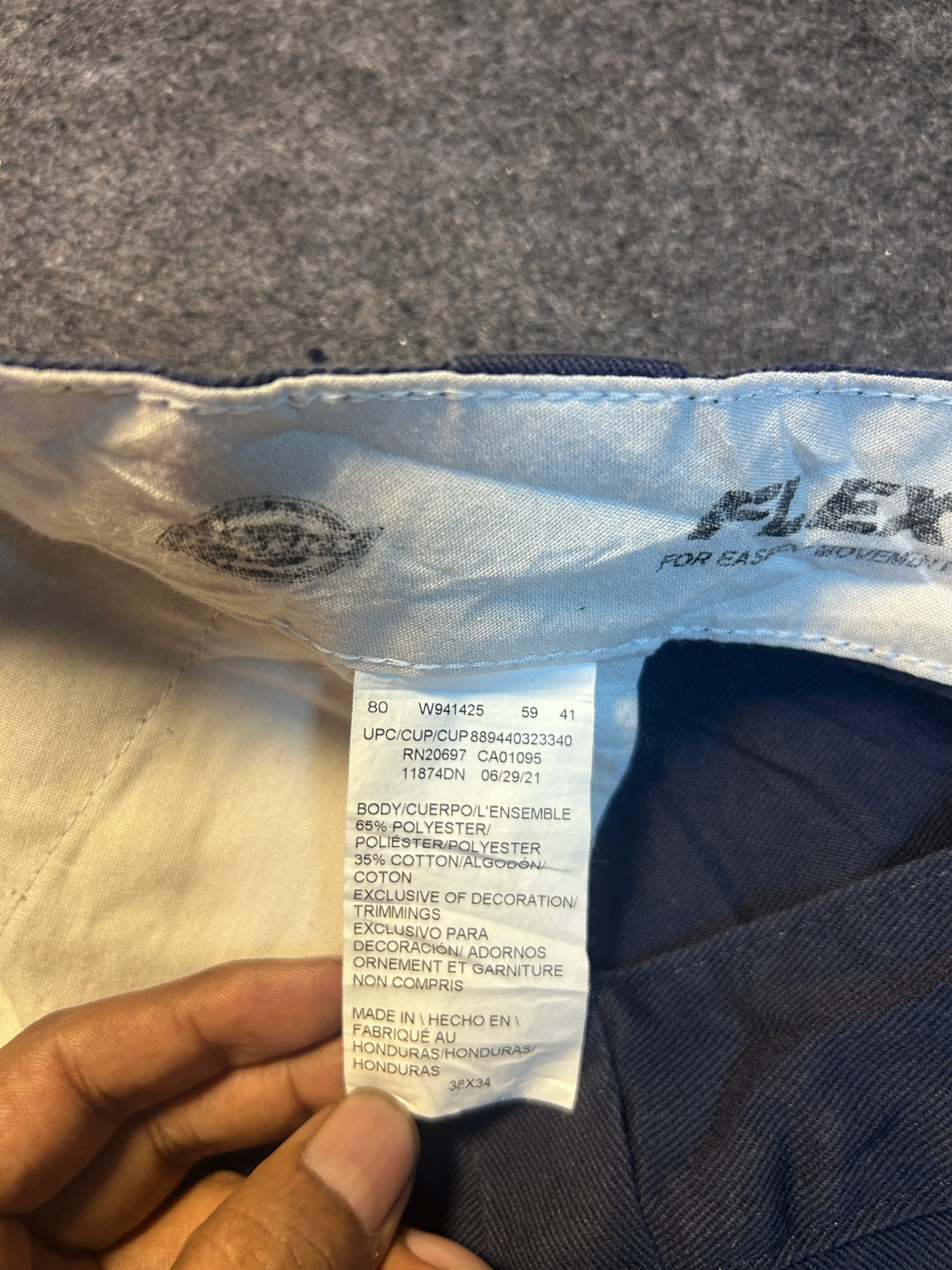 Dickies Navy Cargo Pants alternate view