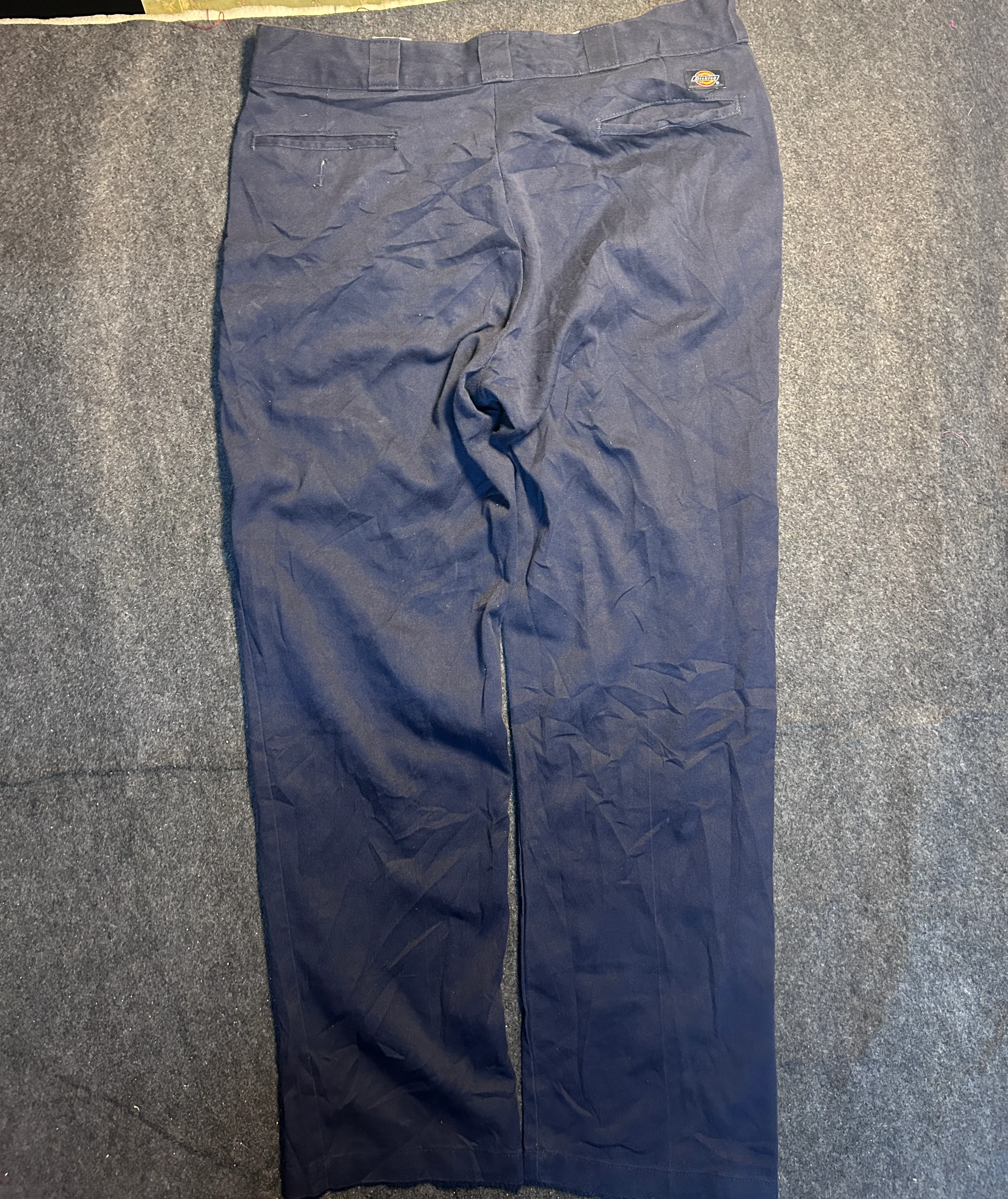 Dickies Navy Cargo Pants detail view