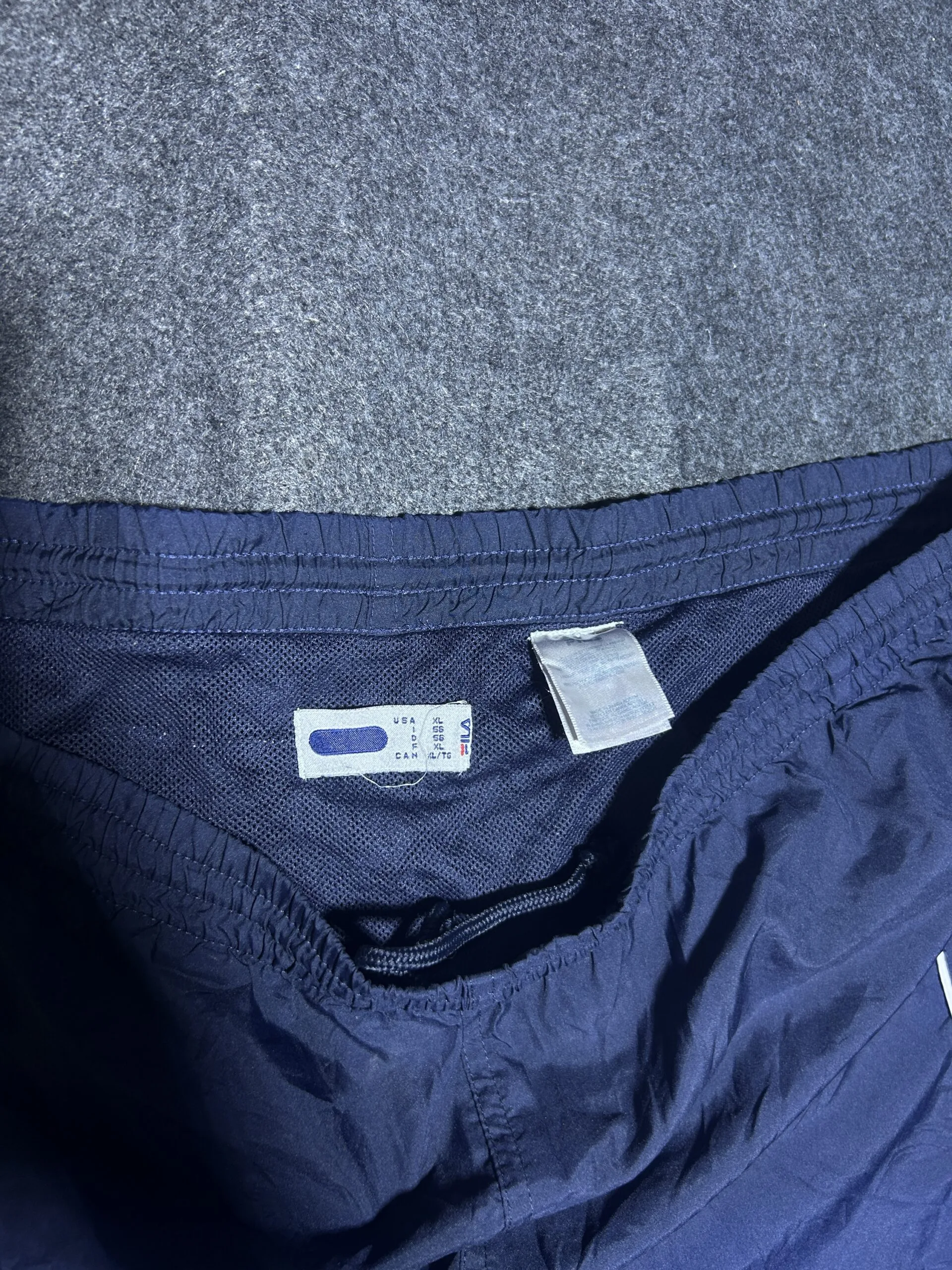 FILA Navy Training Shorts detail view