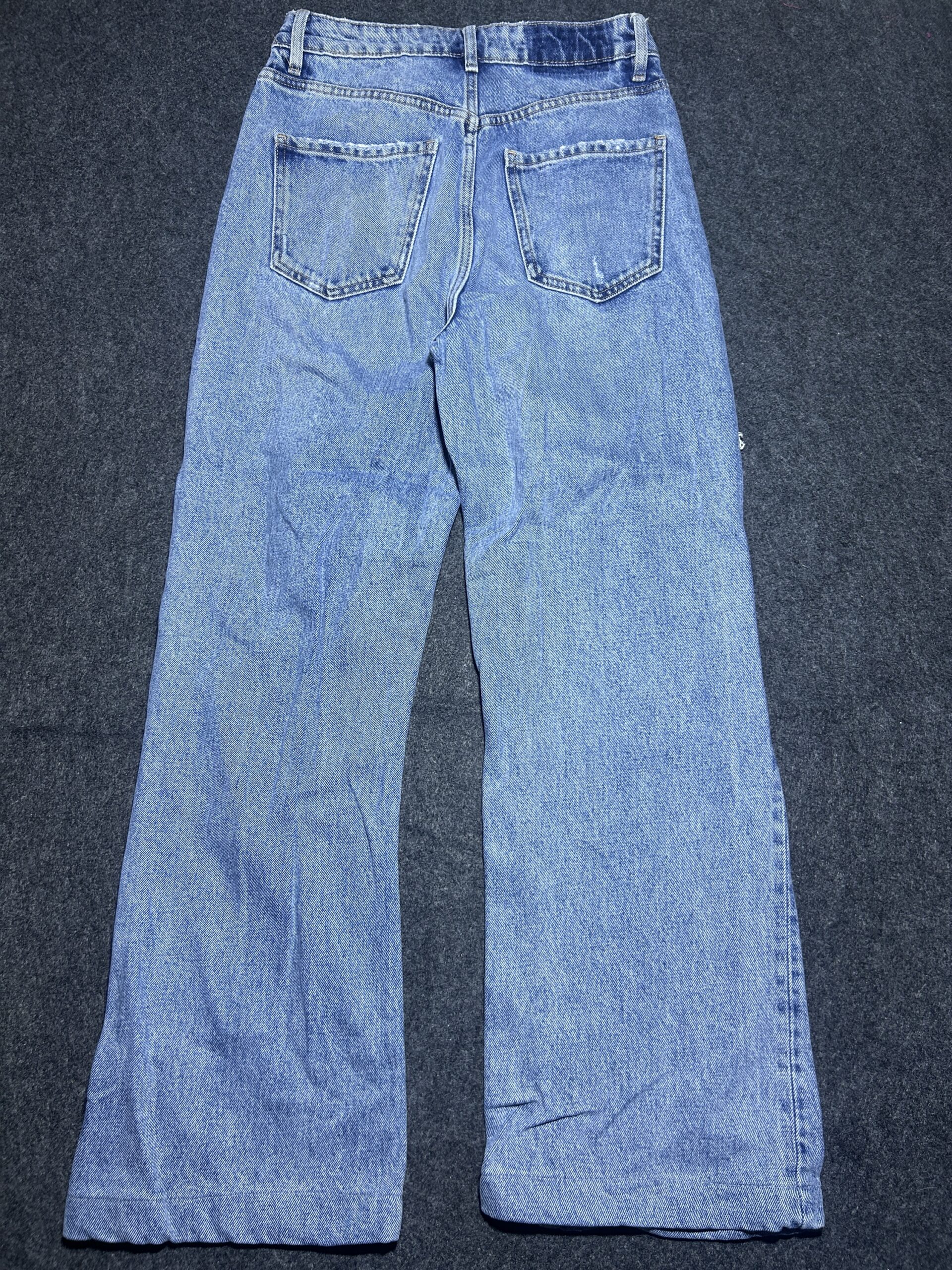 Blue Jeans back view