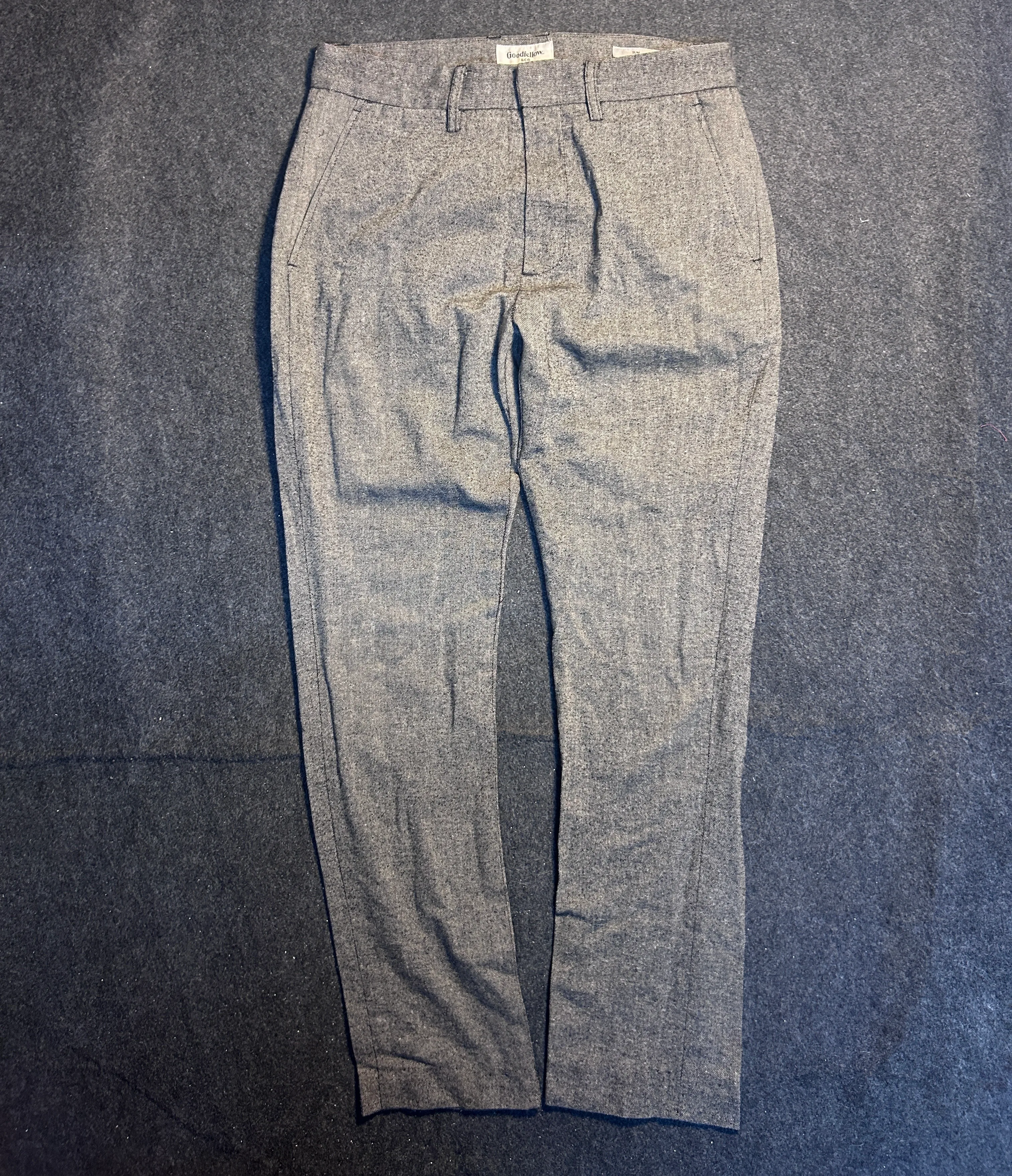 Grey Pants front view