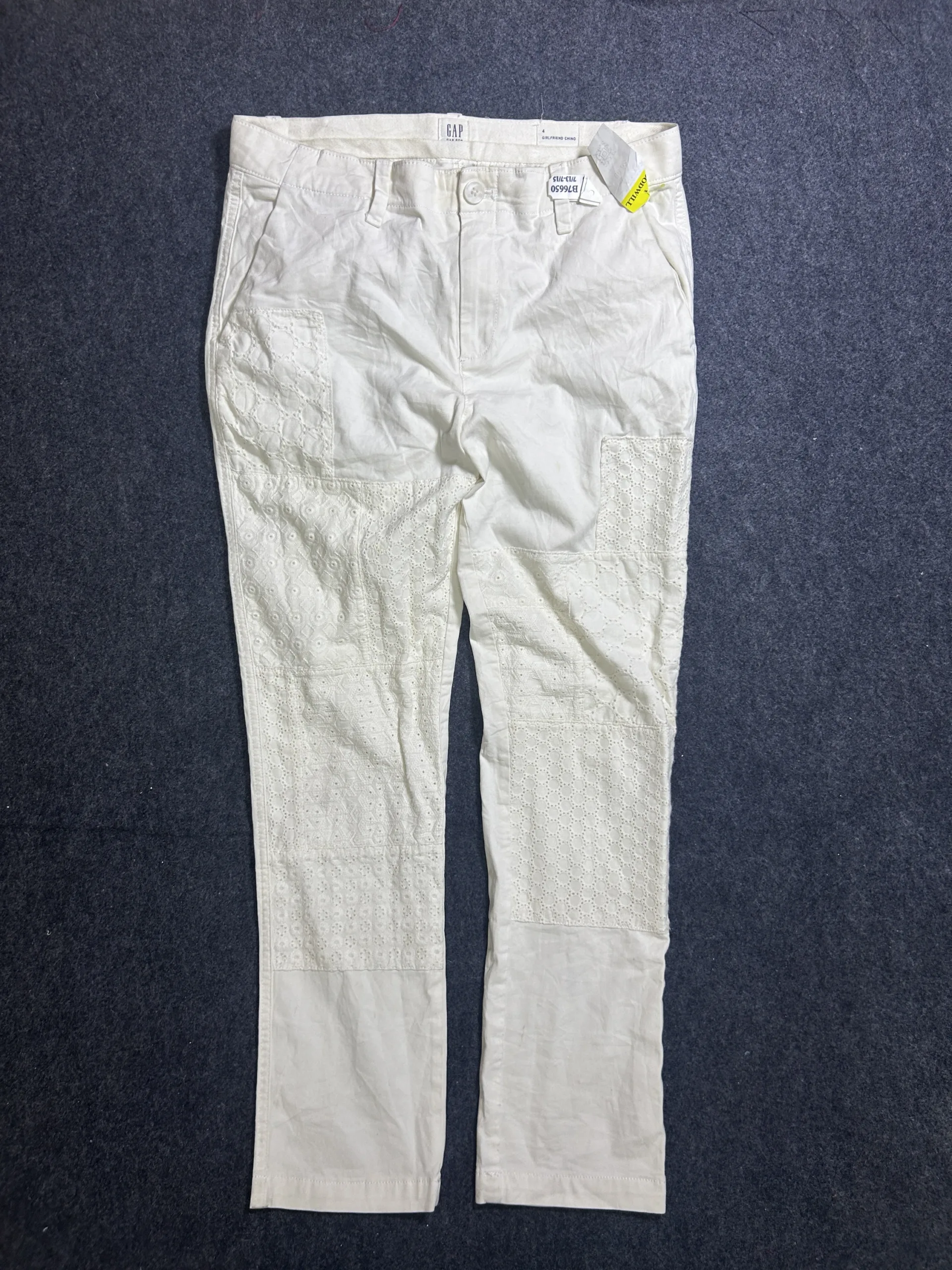 GAP White Chinos front view