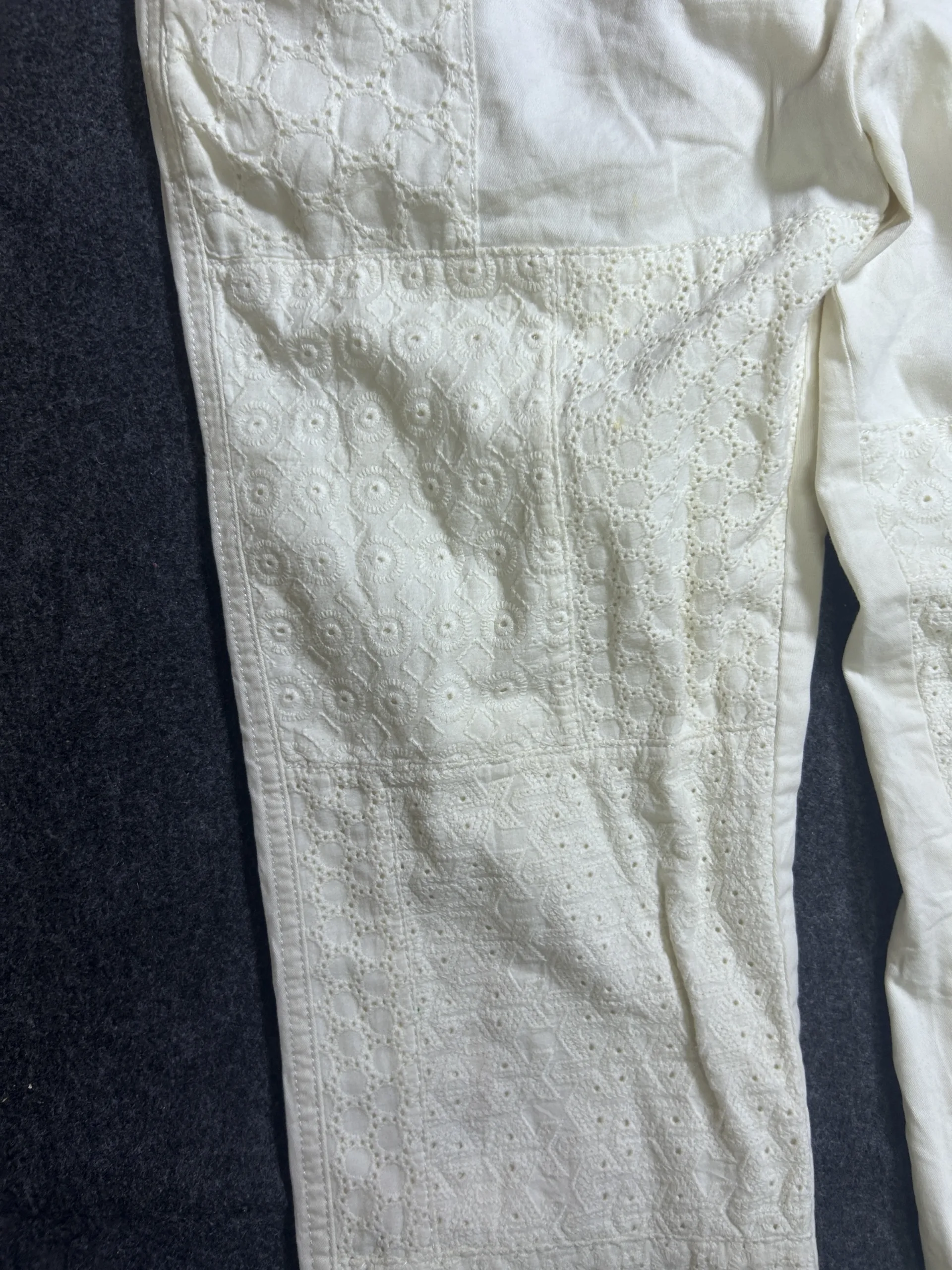 GAP White Chinos back view