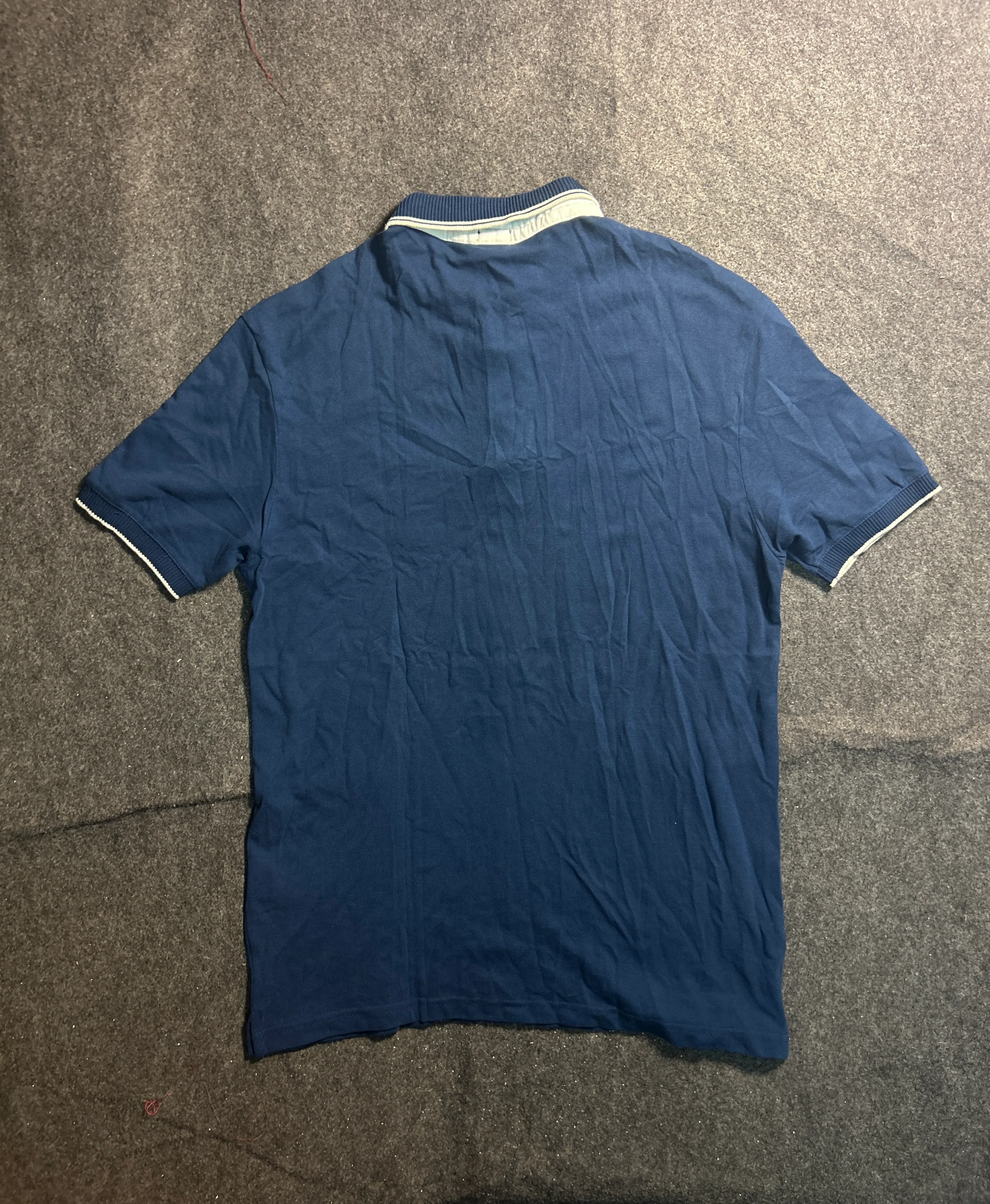 Hugo Boss Navy T-Shirt back view