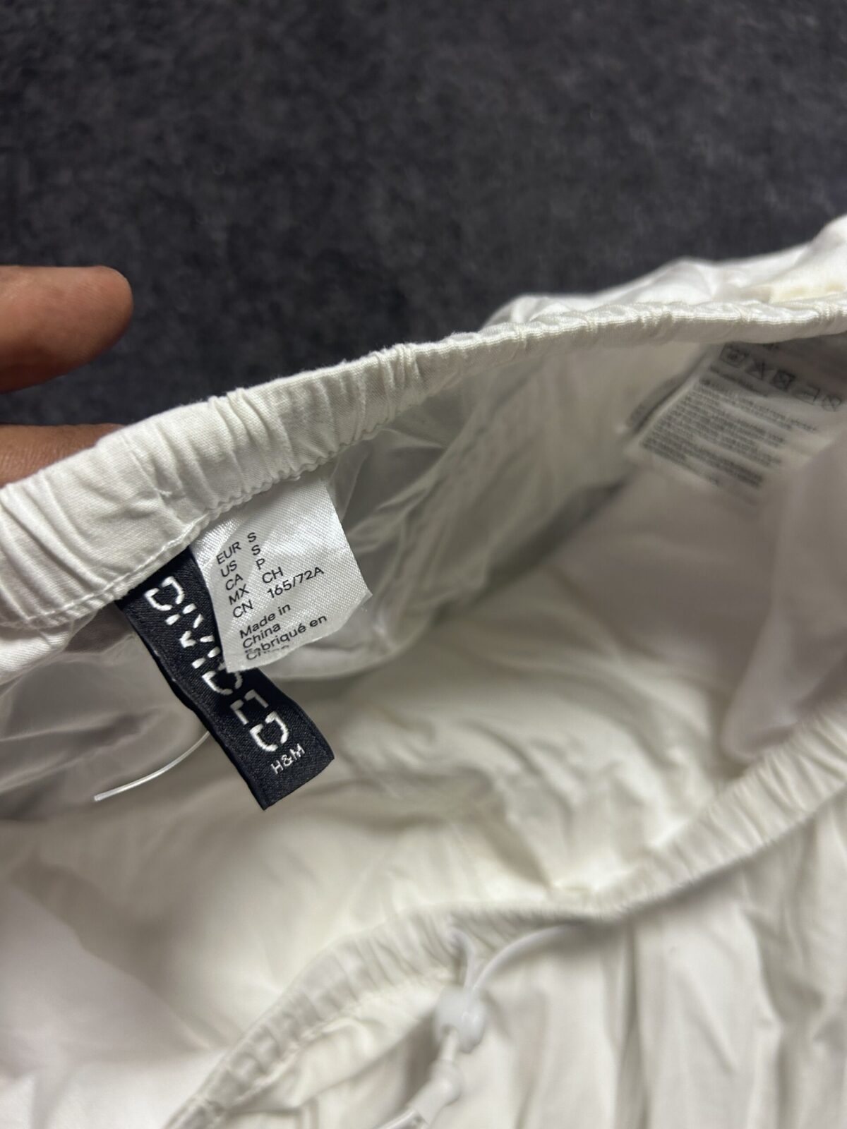 White Pants detail view