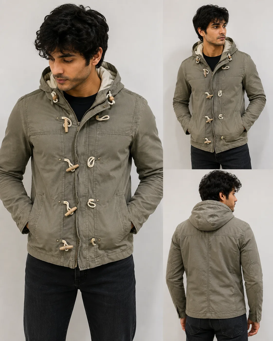 Green Jacket front view