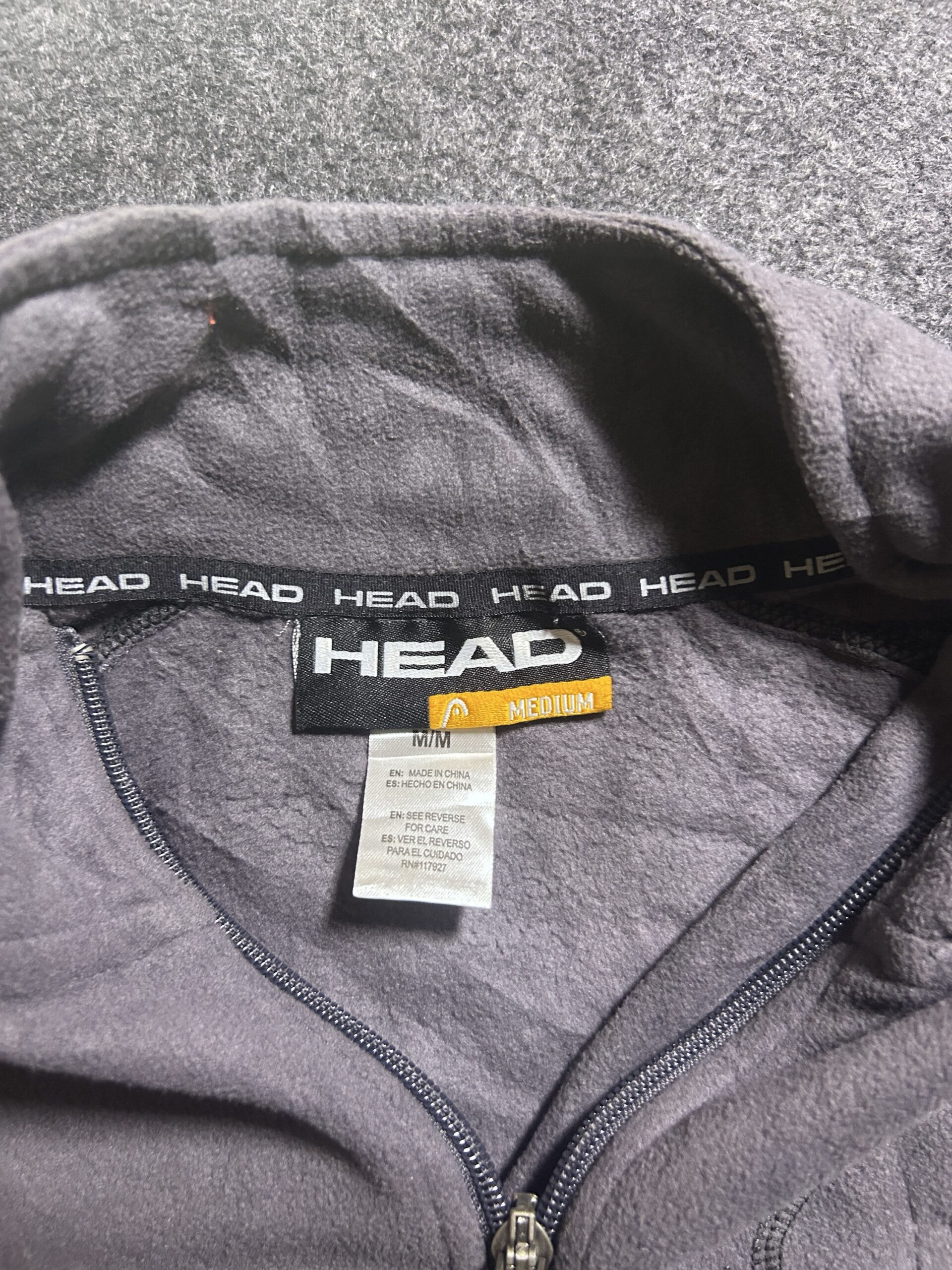 Grey Sweatshirt back view