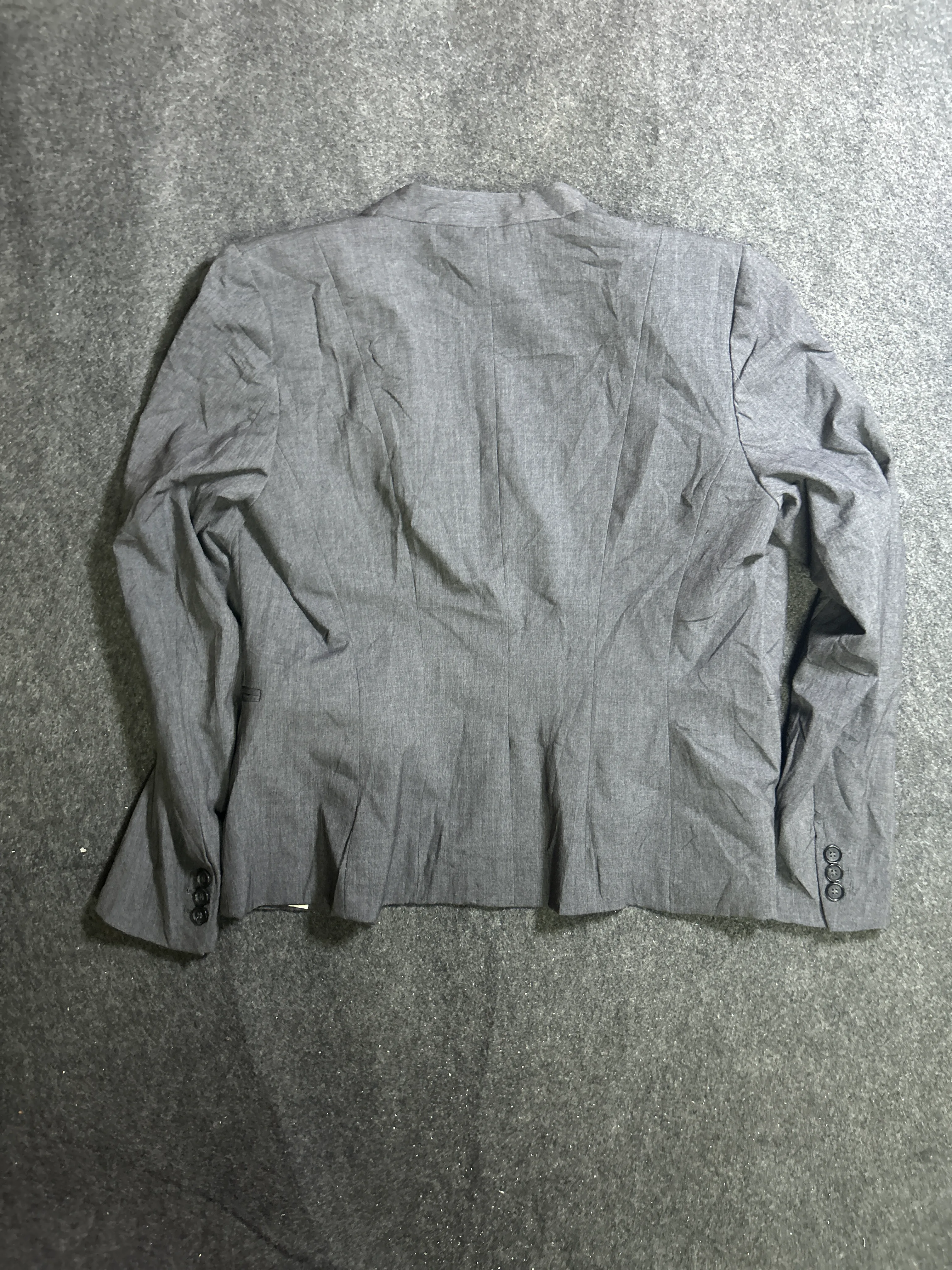 Grey Clothing back view