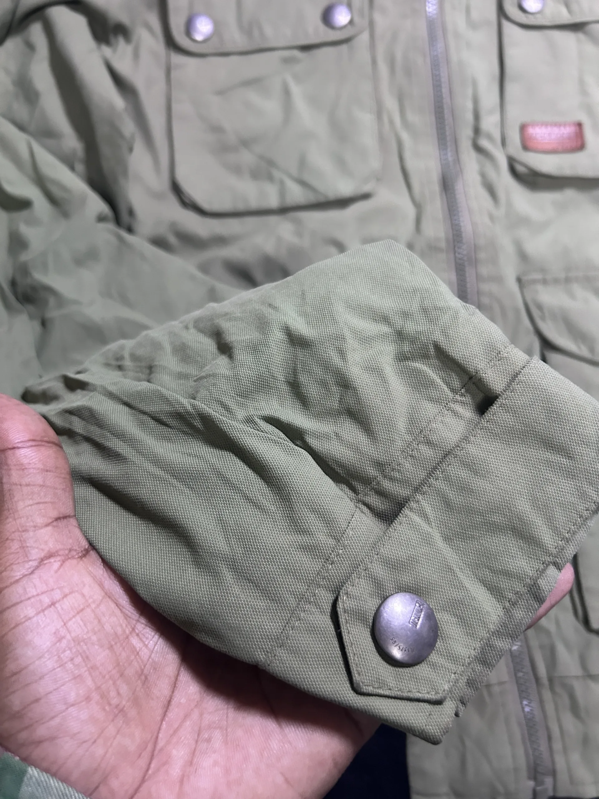 Jack & Jones Green Jacket back view