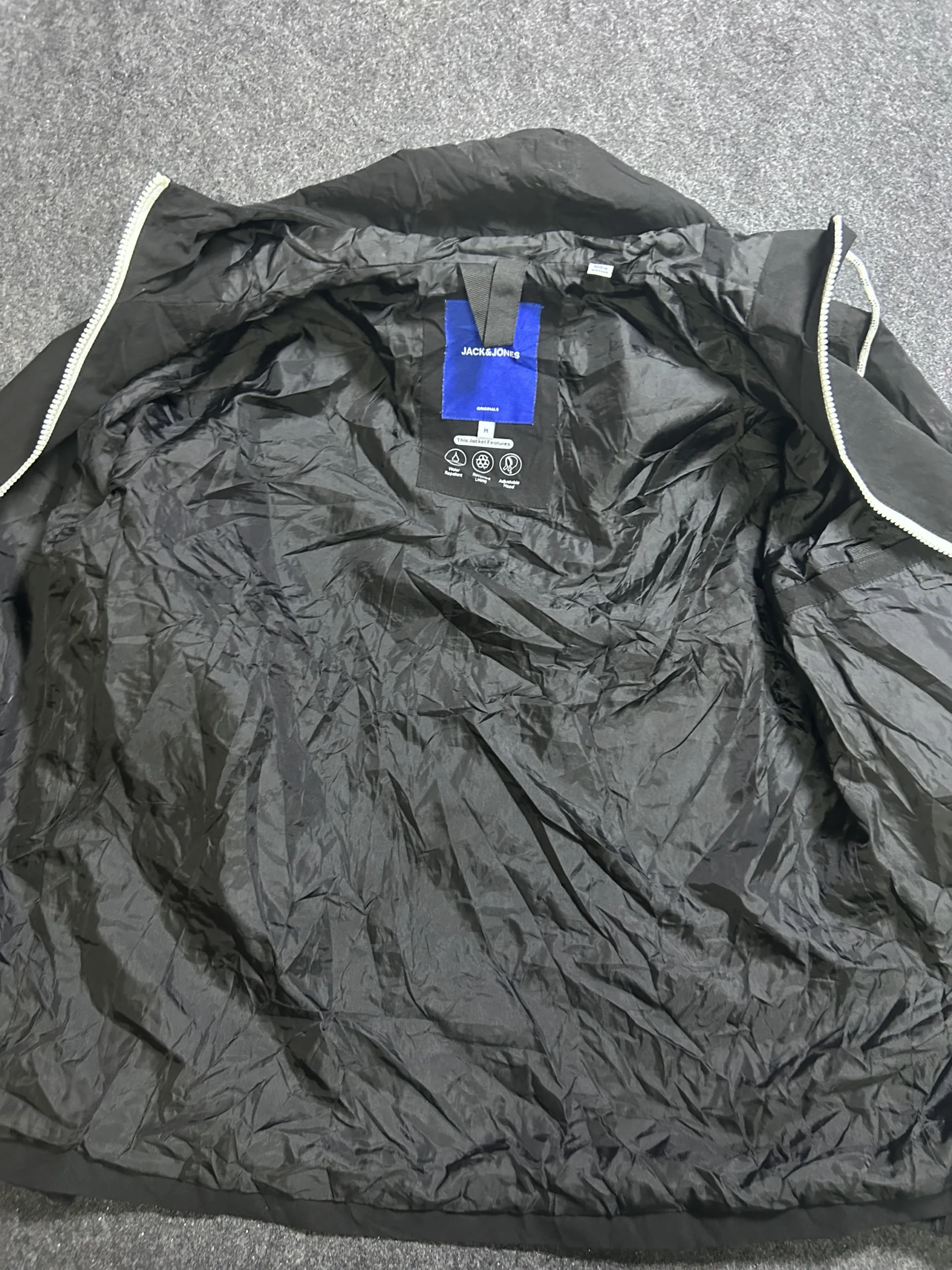 Jack & Jones Black Jacket detail view