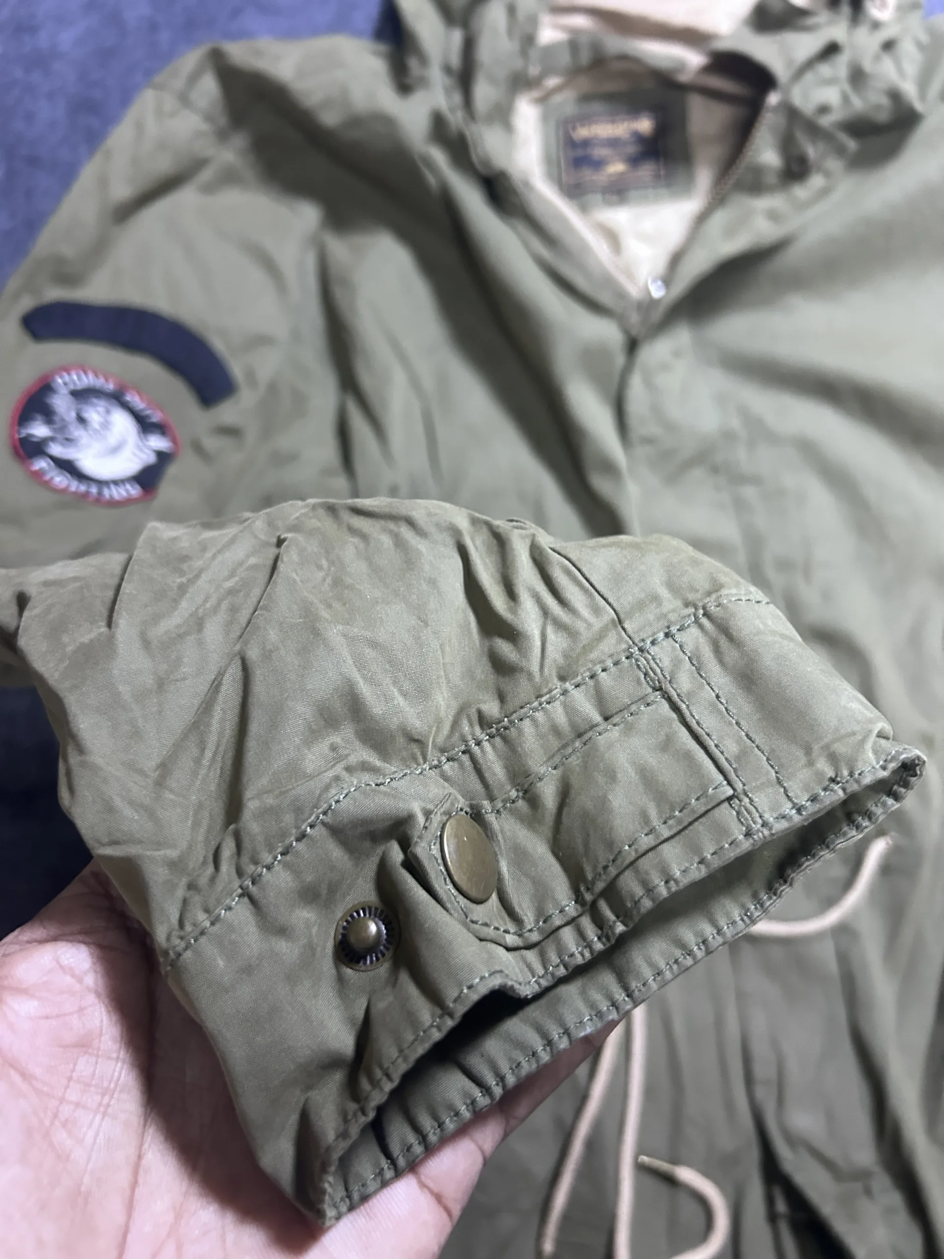 Jack & Jones Green Jacket back view