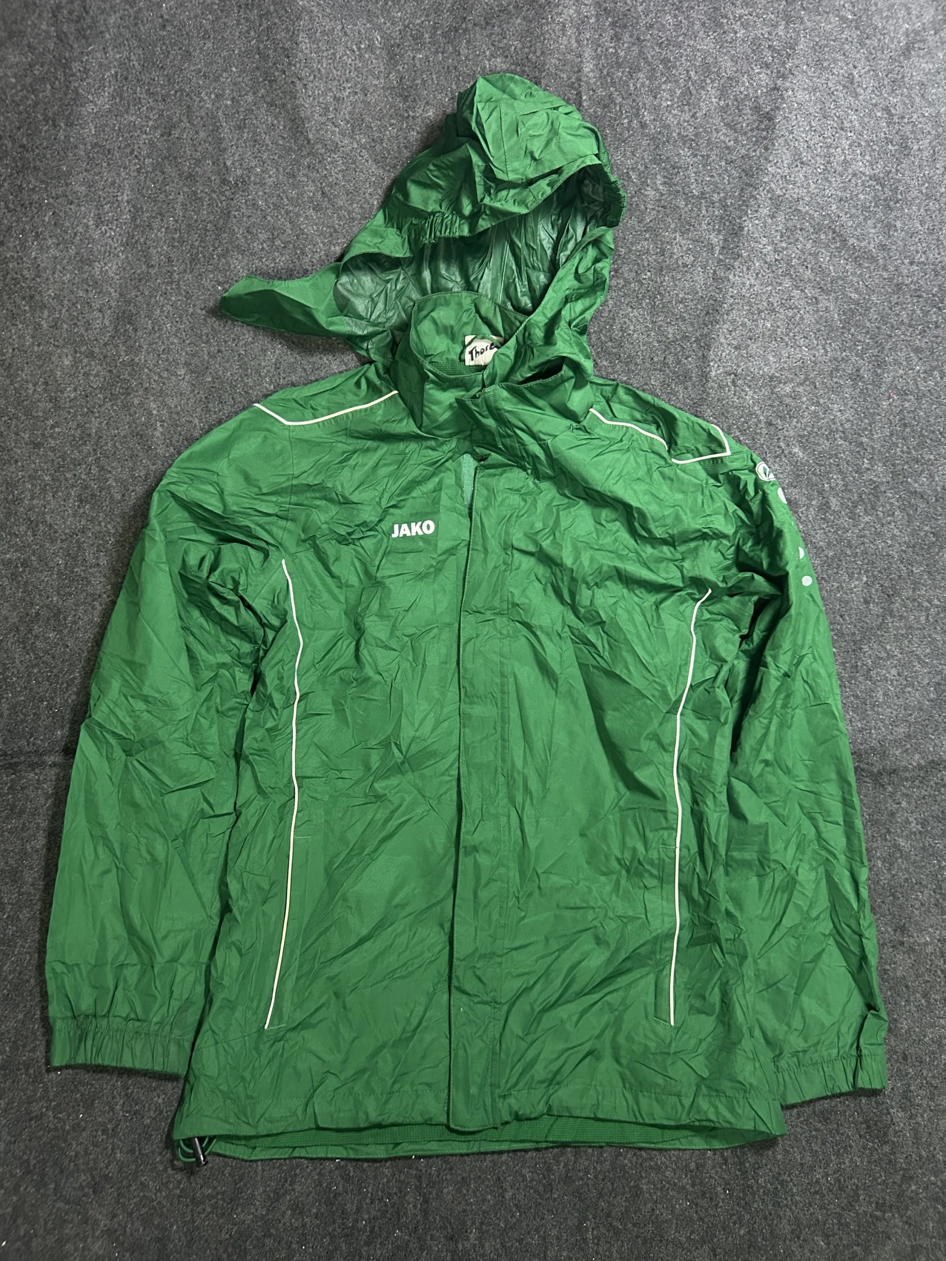 Green Windbreaker Jacket alternate view