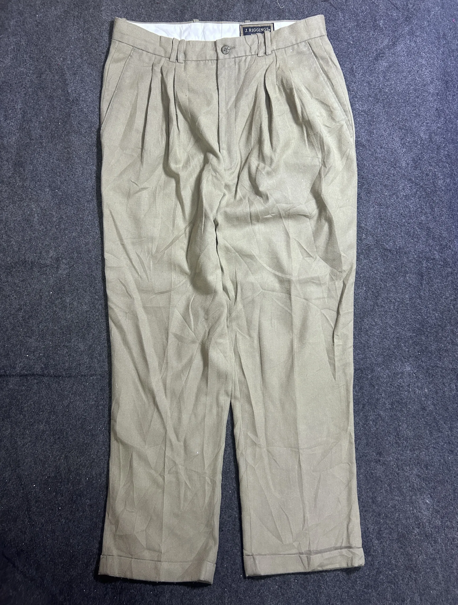 Khaki Trousers front view