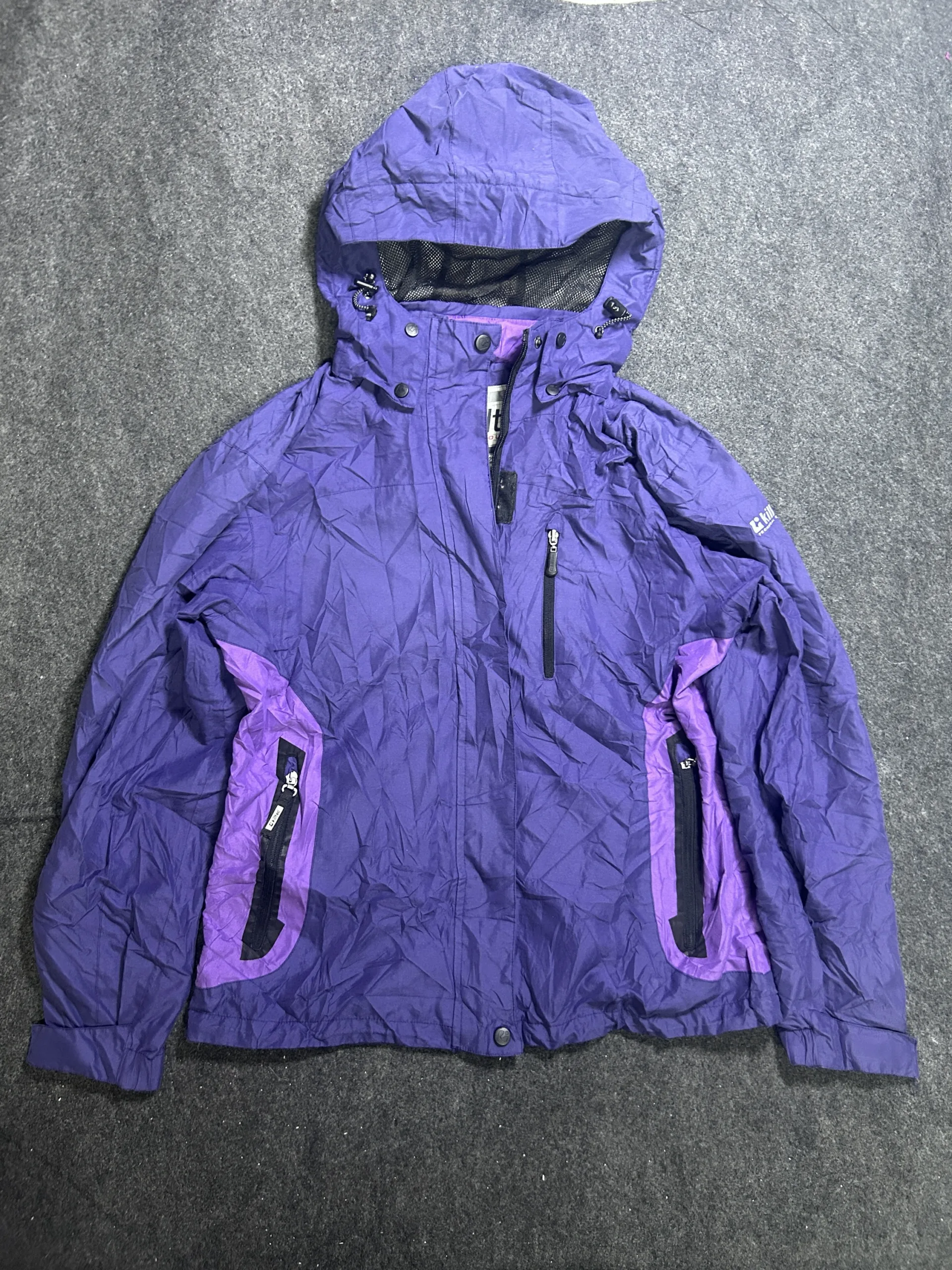 Purple Jacket front view