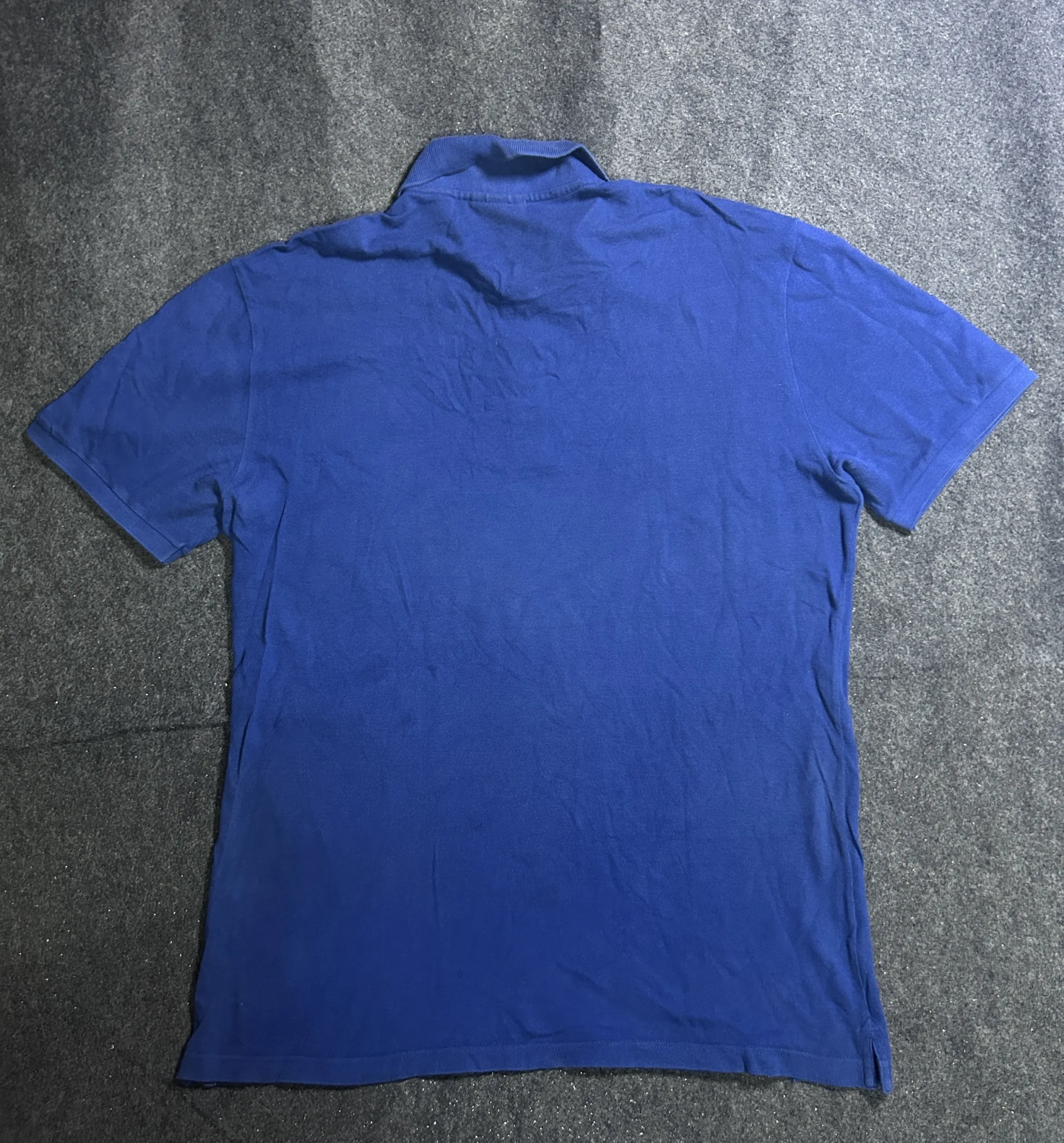 Lacoste Blue Polo Shirt detail view