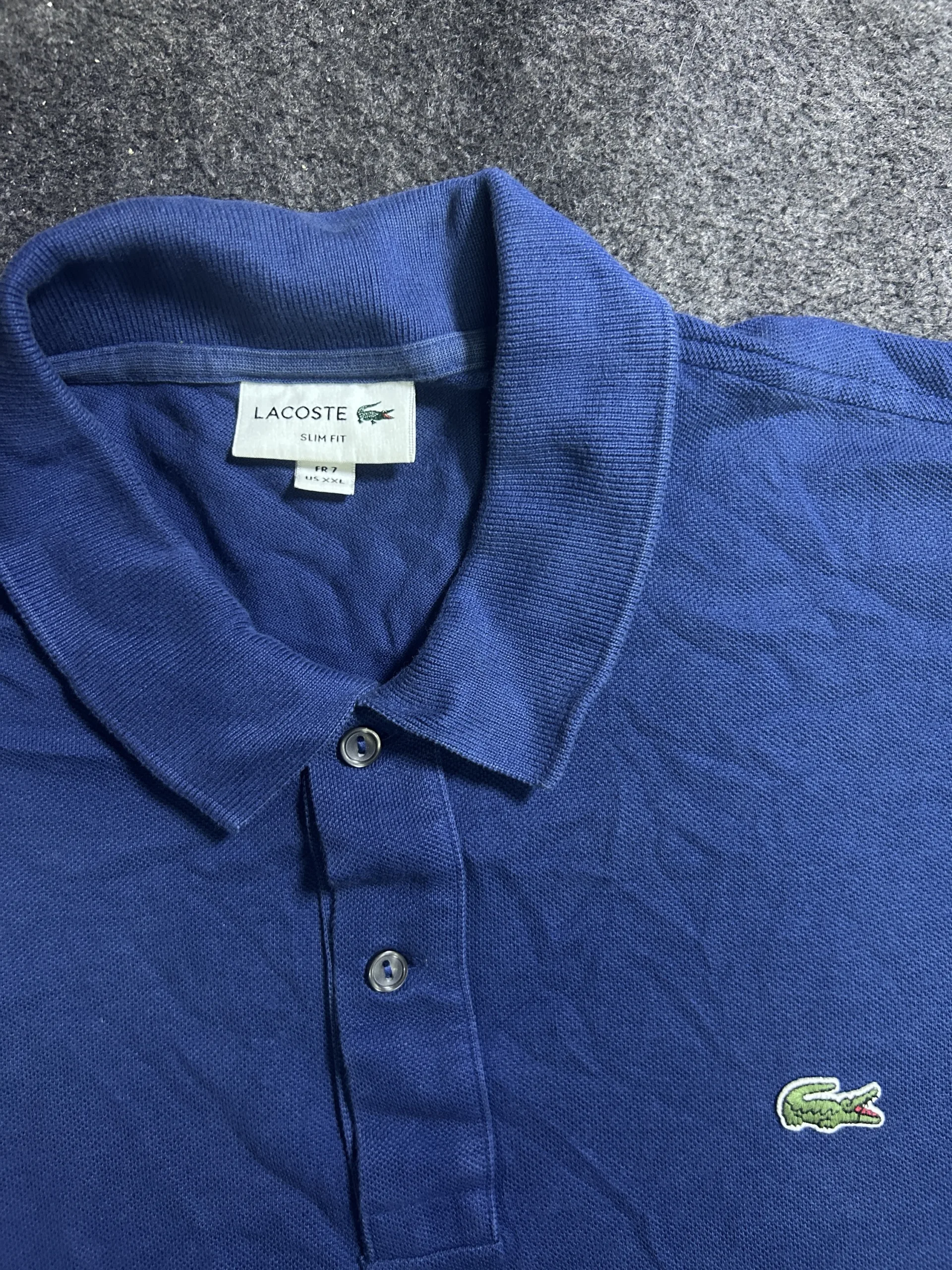 Lacoste Blue Polo Shirt alternate view