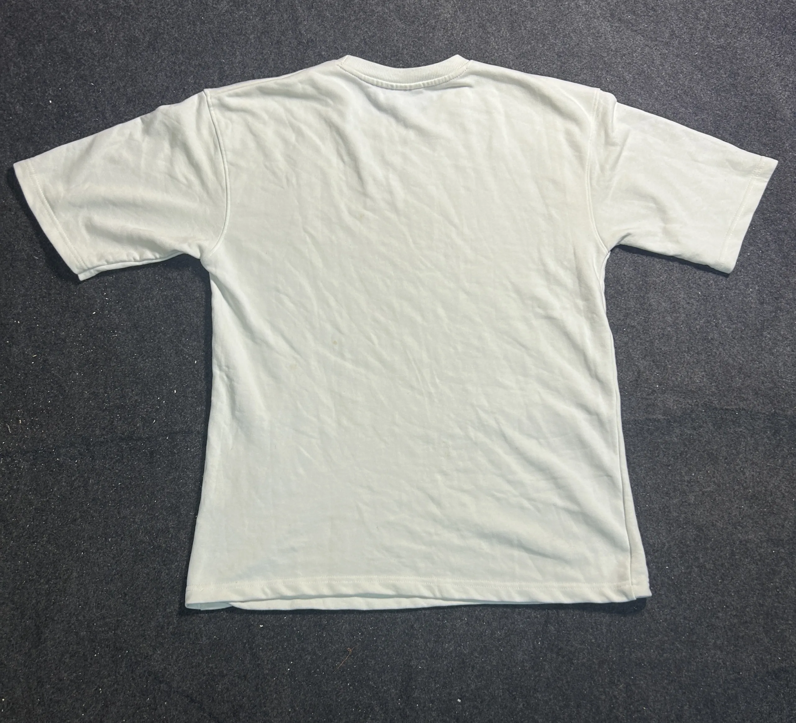 Lacoste White T-Shirt back view