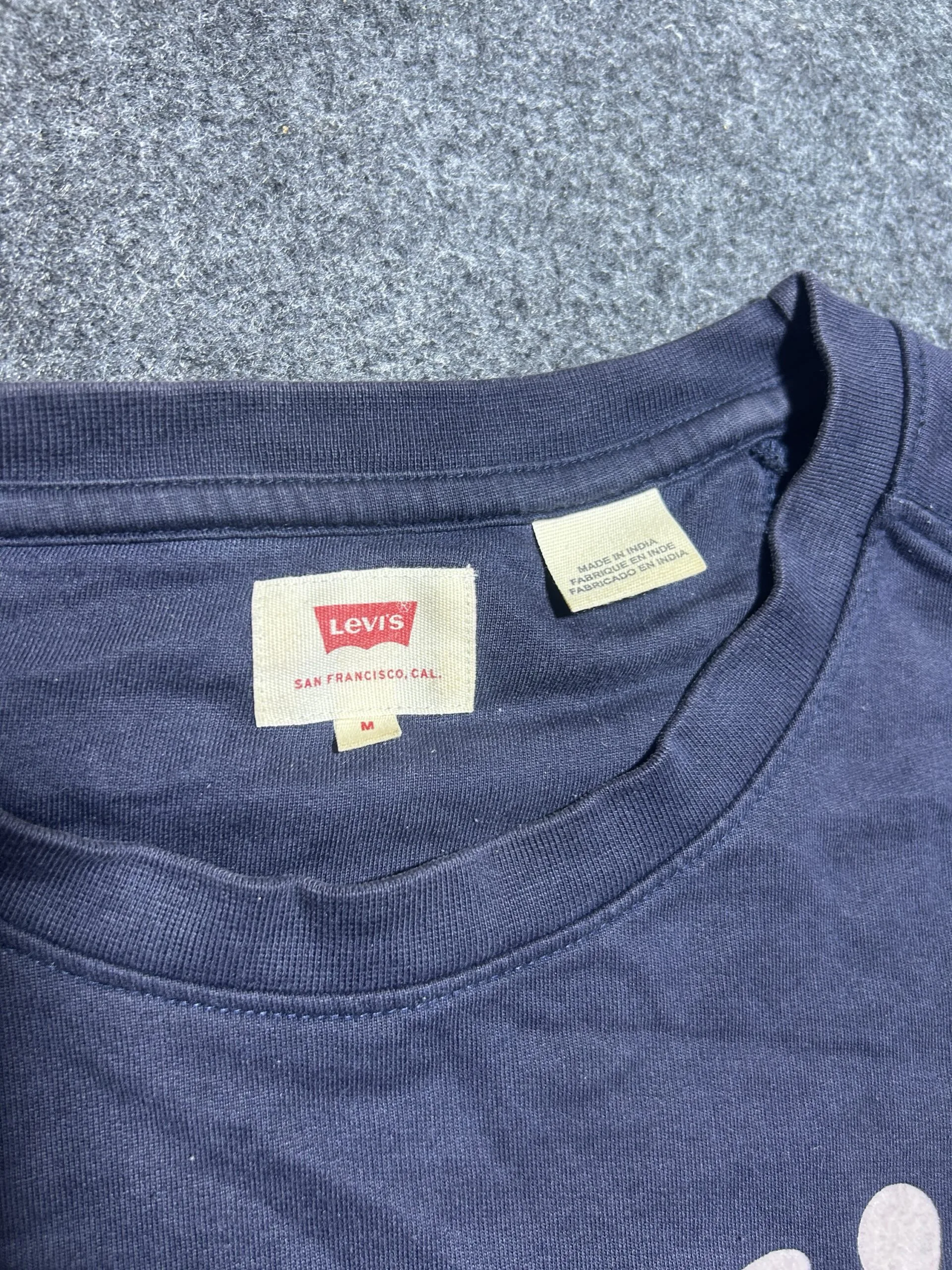 Levi's Navy Sweatshirt detail view