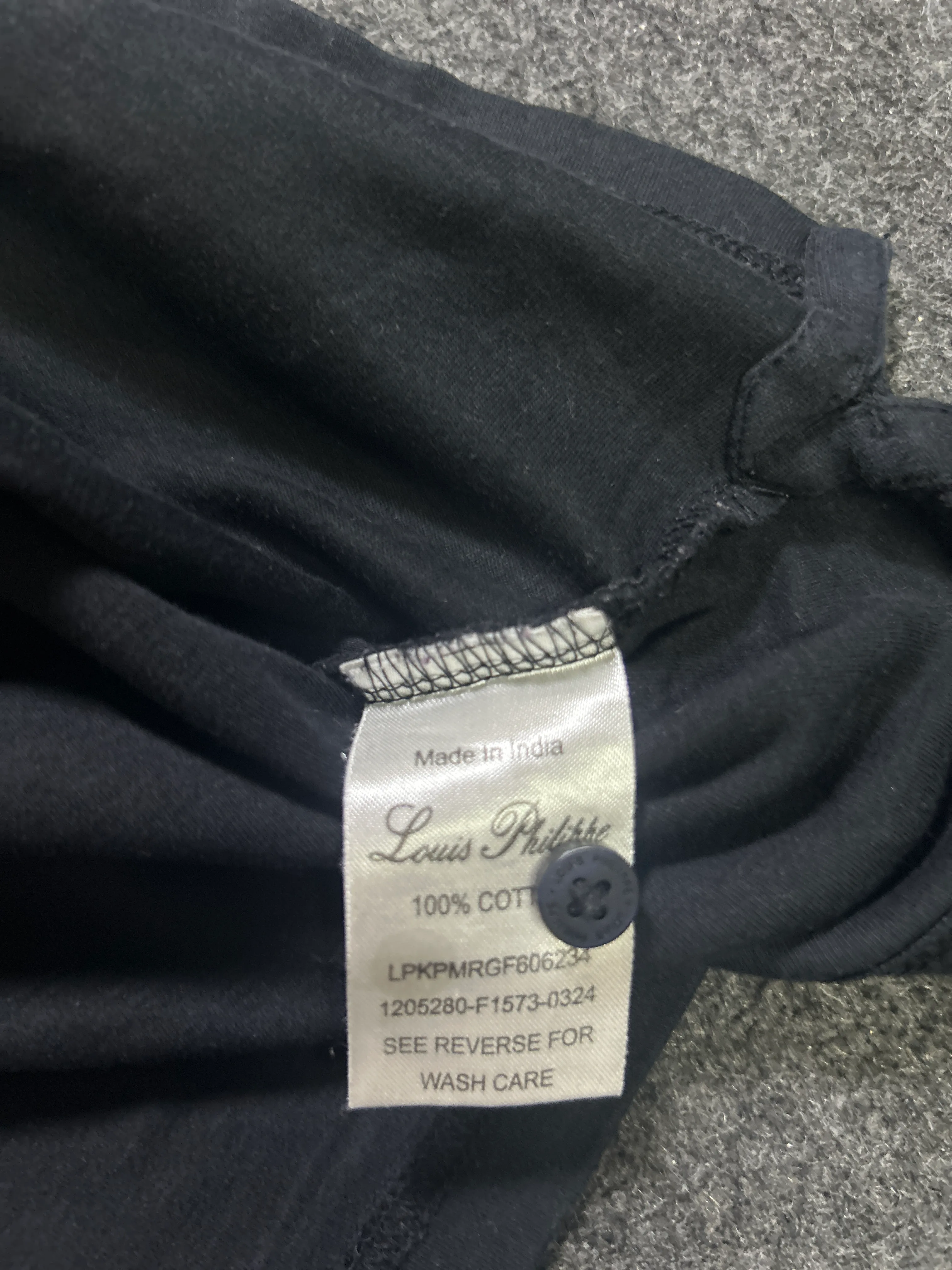 Black T-Shirt detail view