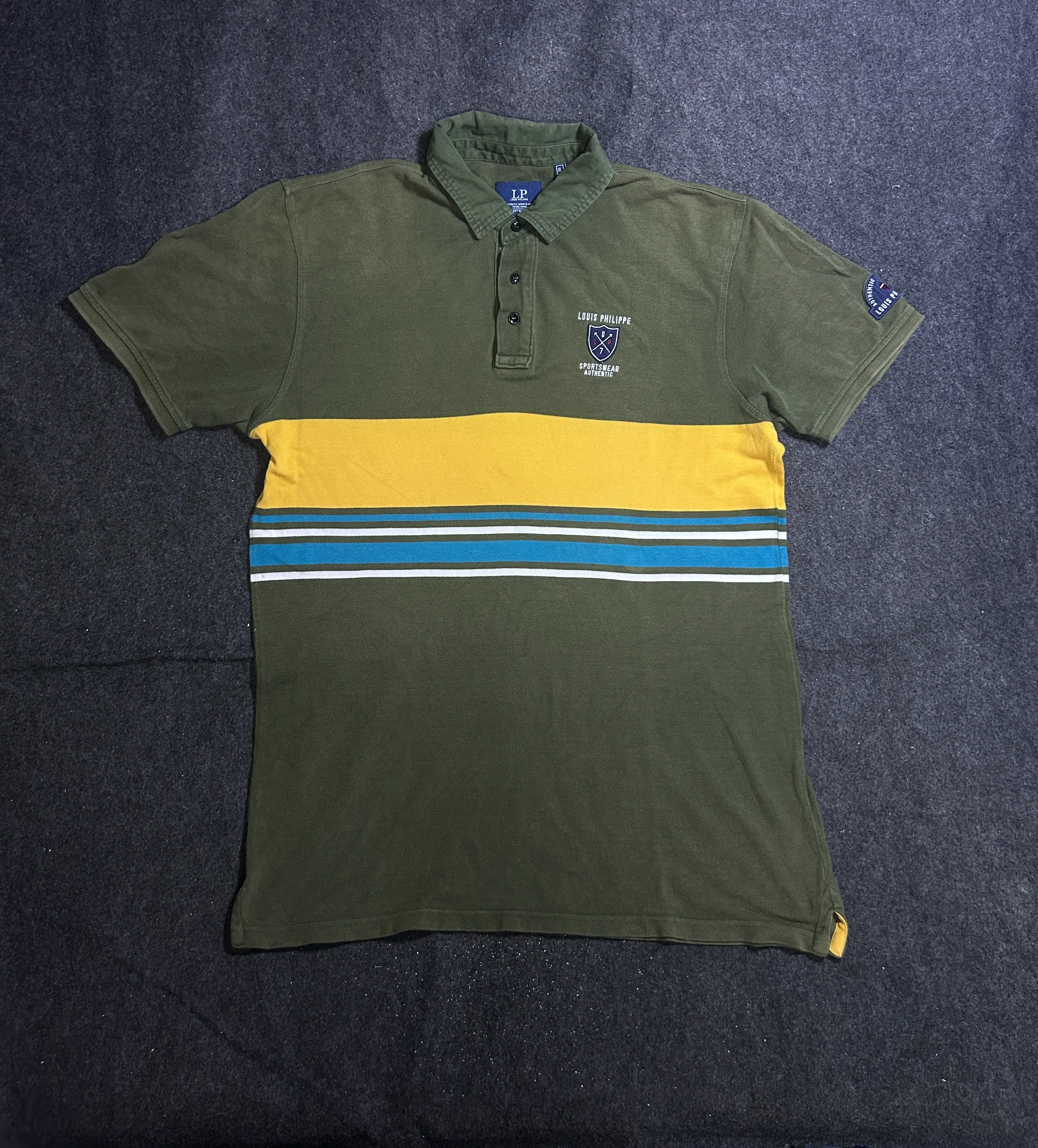 Green Polo Shirt front view