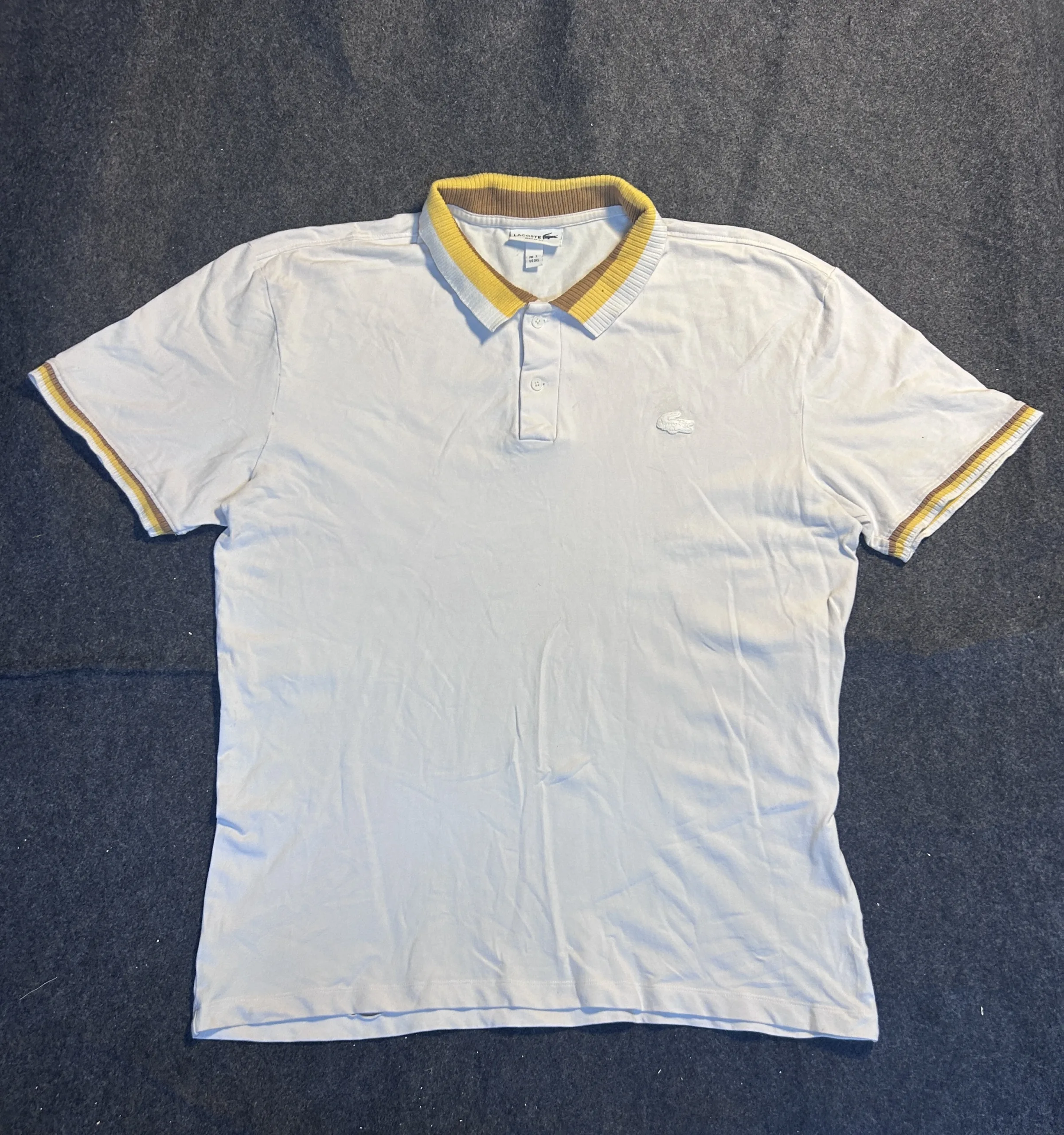 Lacoste White T-Shirt alternate view
