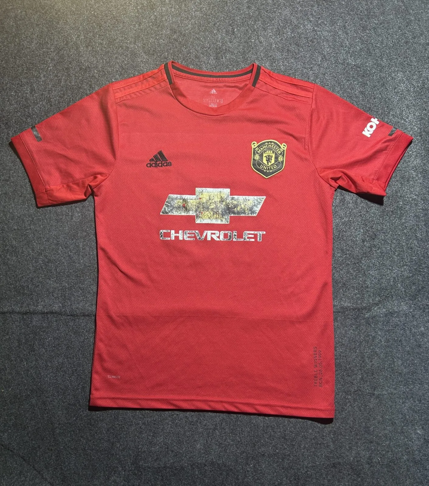 Adidas Red Jersey front view