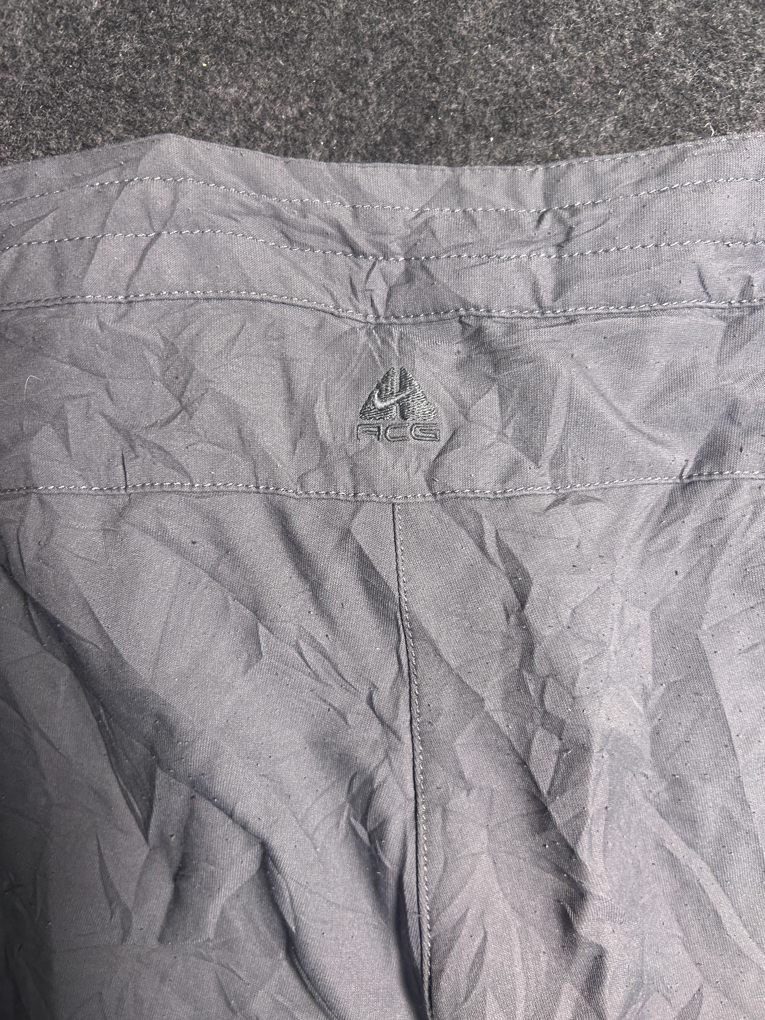 Nike ACG Grey Cargo Pants back view