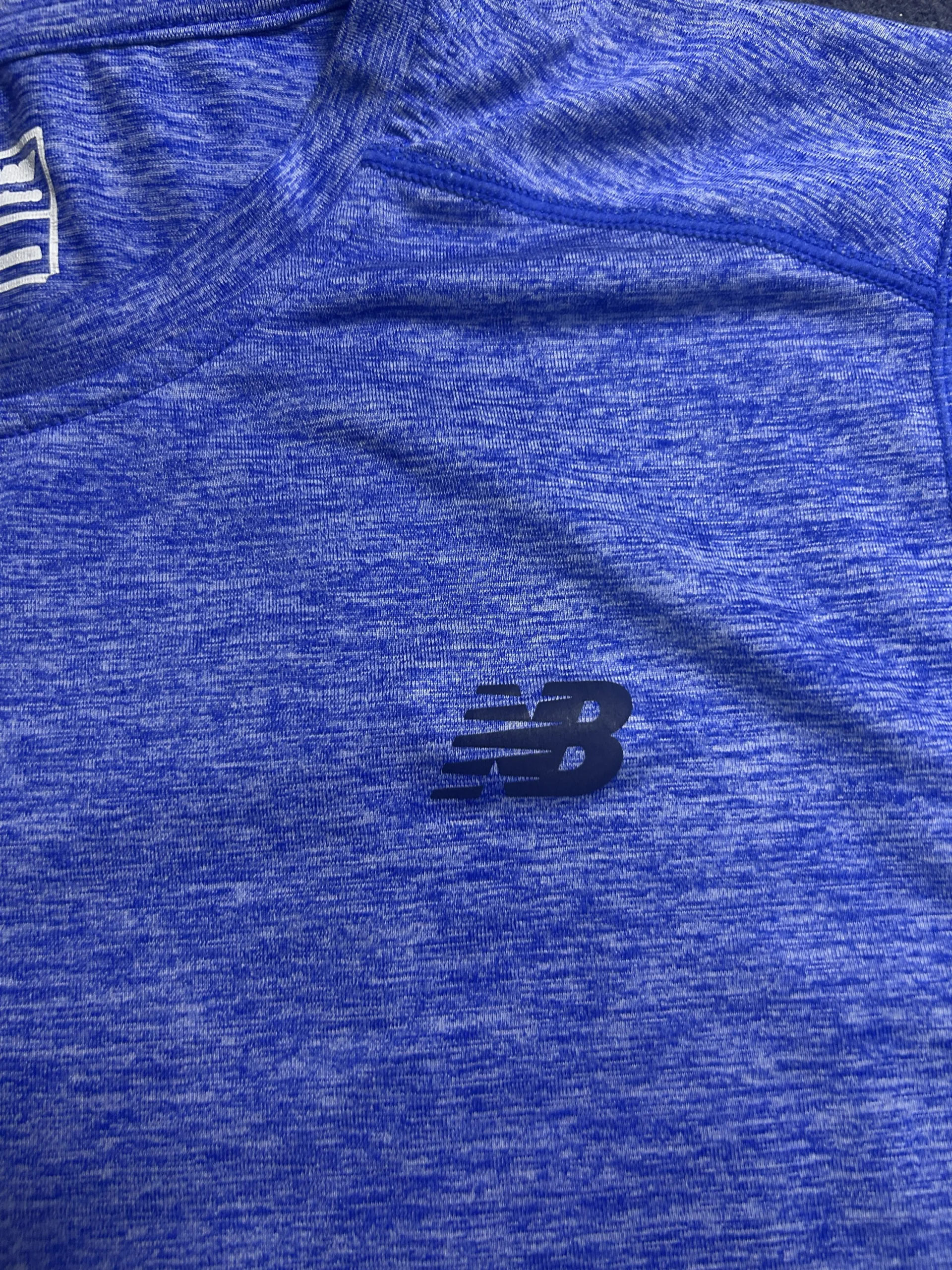 New Balance Blue T-Shirt back view