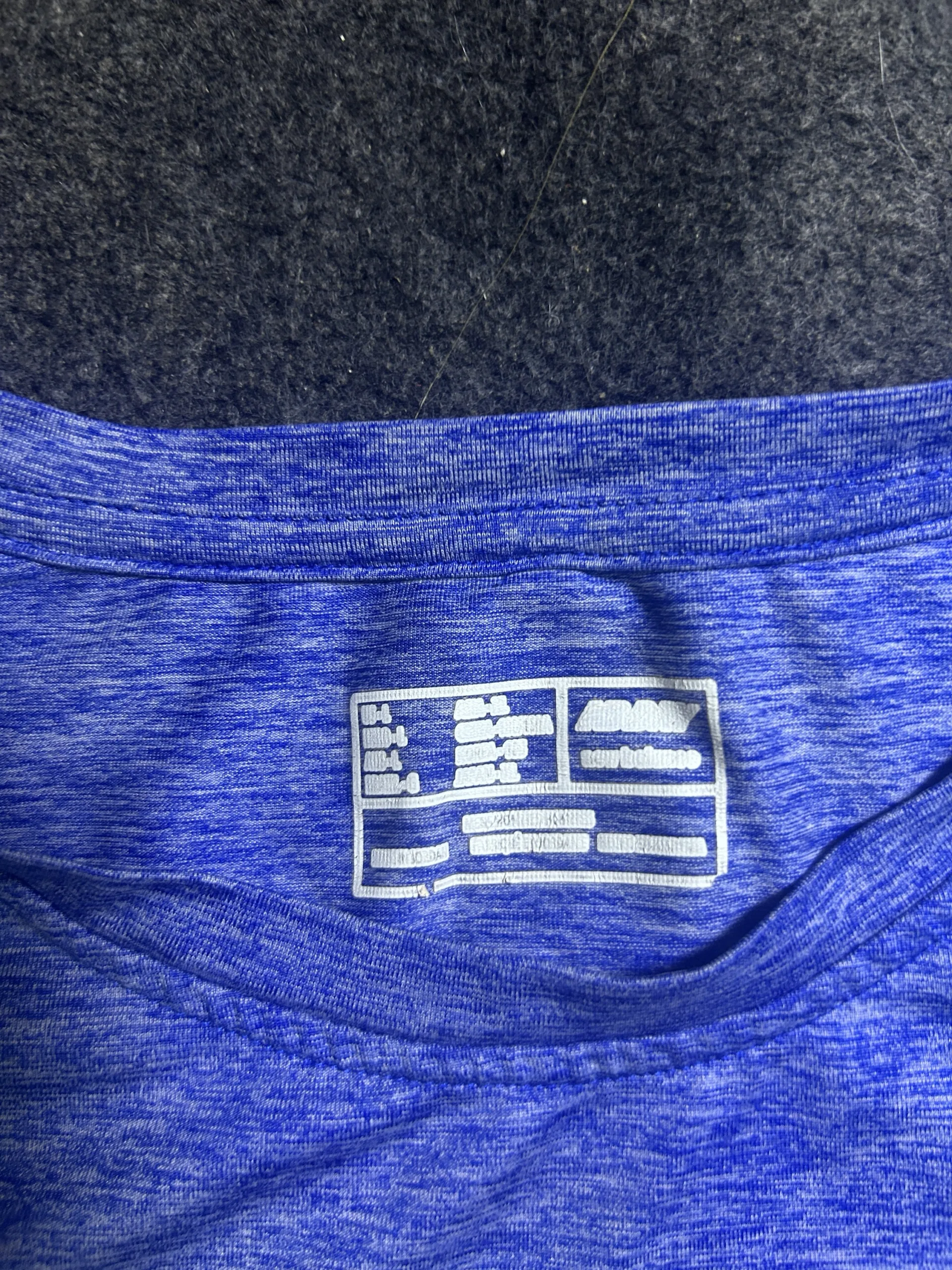 New Balance Blue T-Shirt detail view