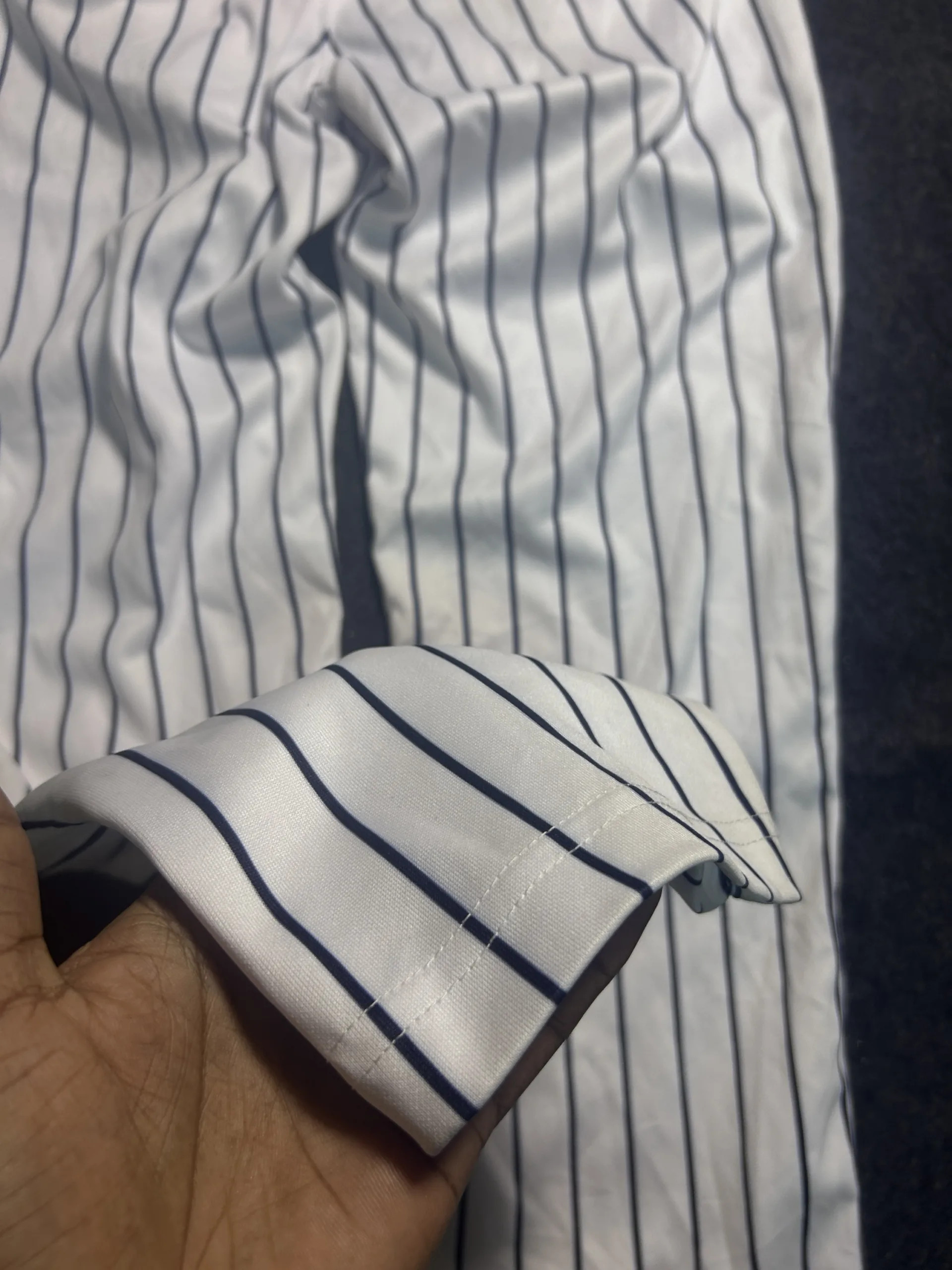 New Balance White Pants detail view