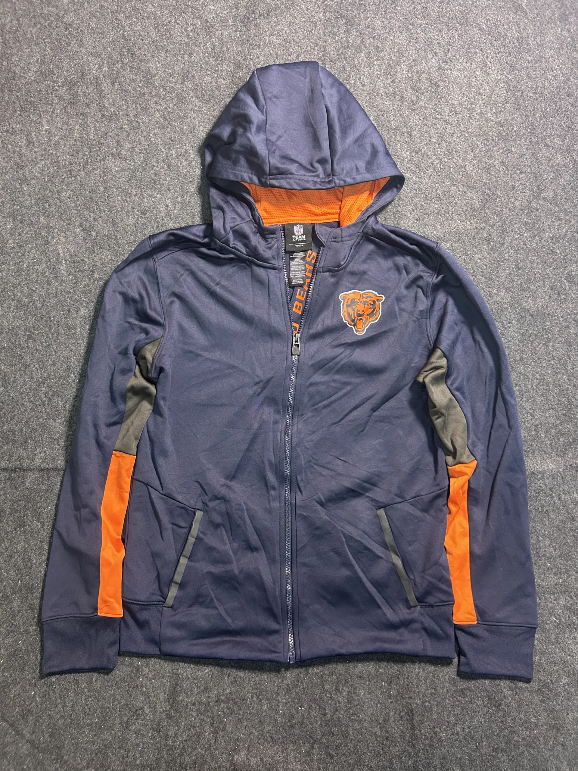 Navy Hoodie front view