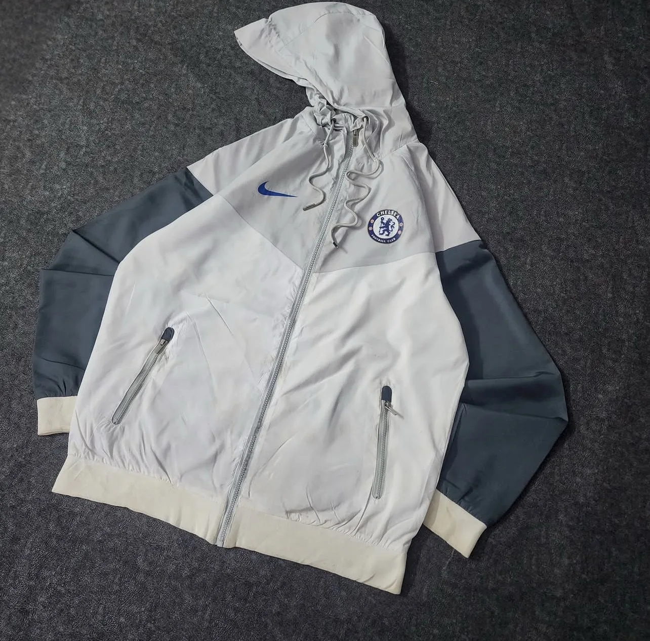 Nike White Windbreaker Jacket alternate view