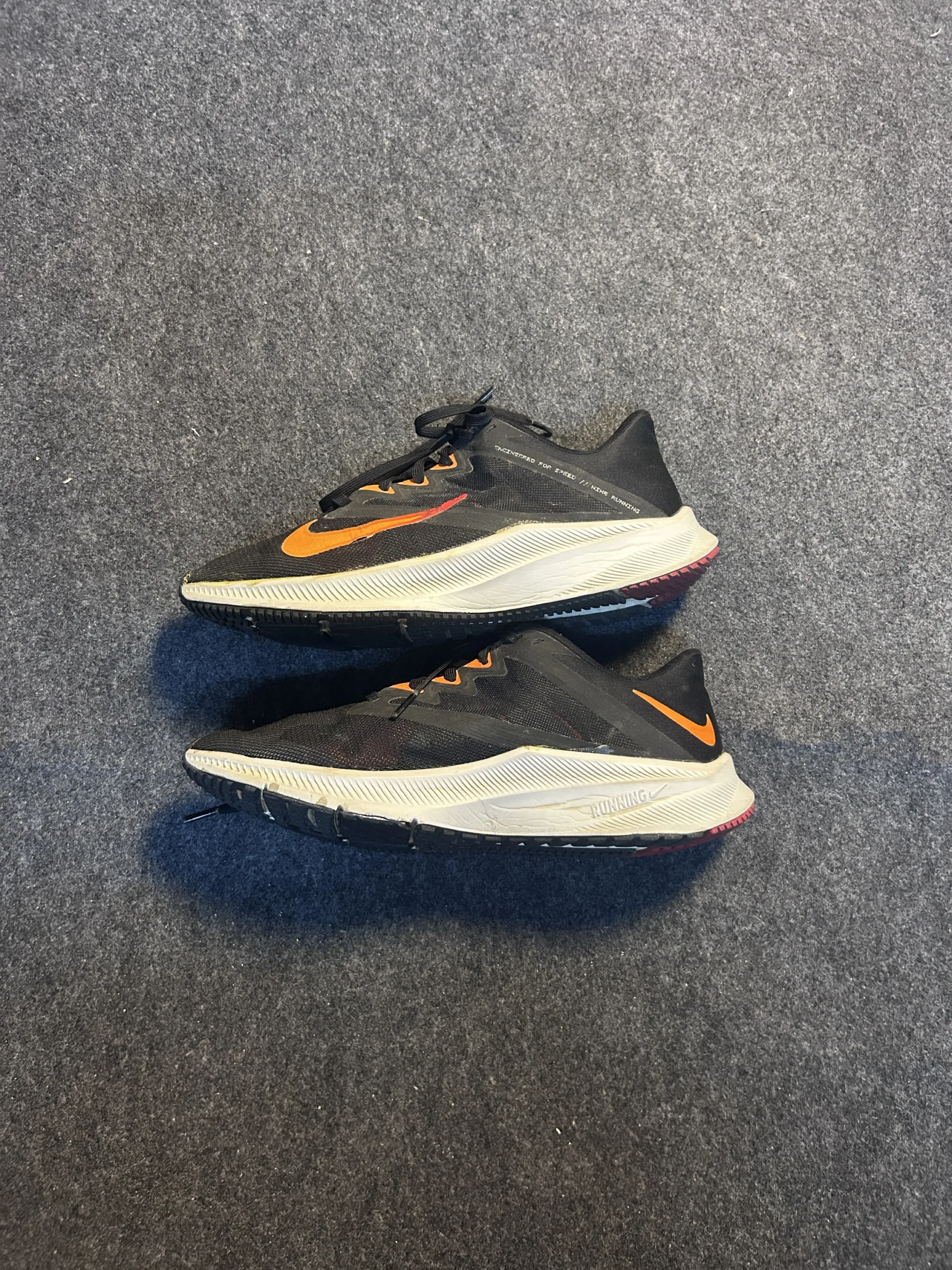 Nike Black simple front view