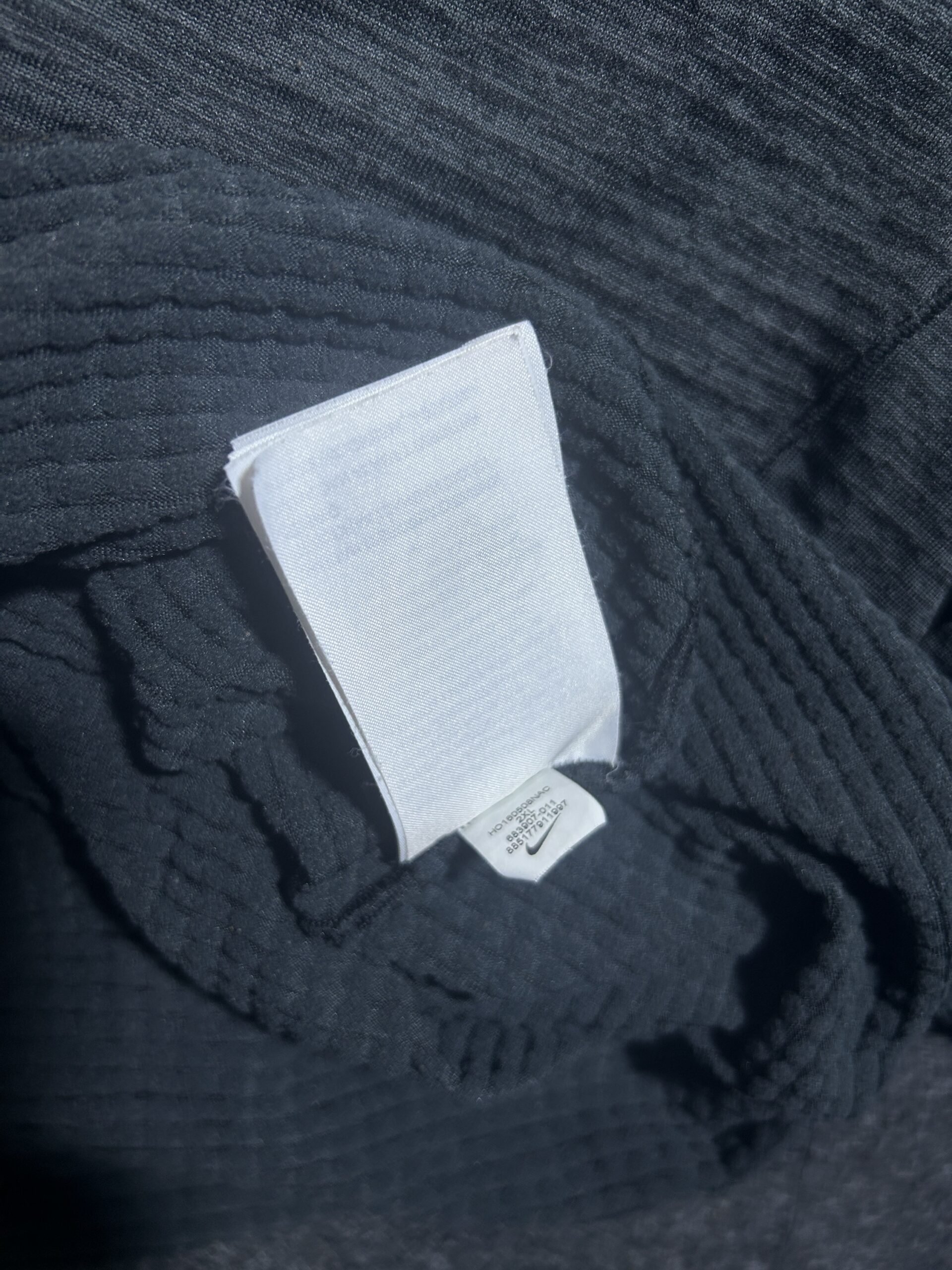 Nike Dri-FIT Grey Sweatshirt back view
