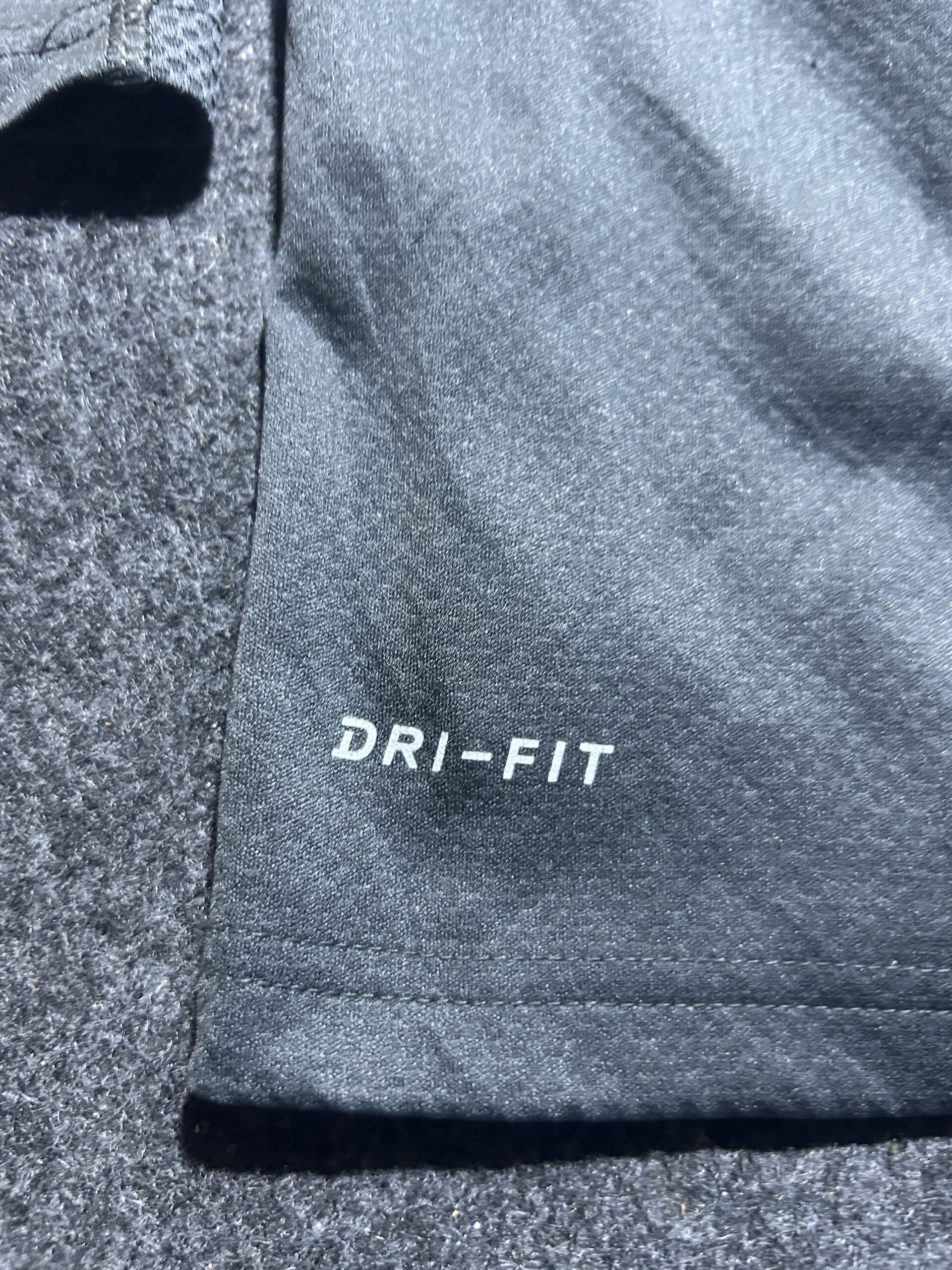 Nike Dri-FIT Grey Sweatshirt back view