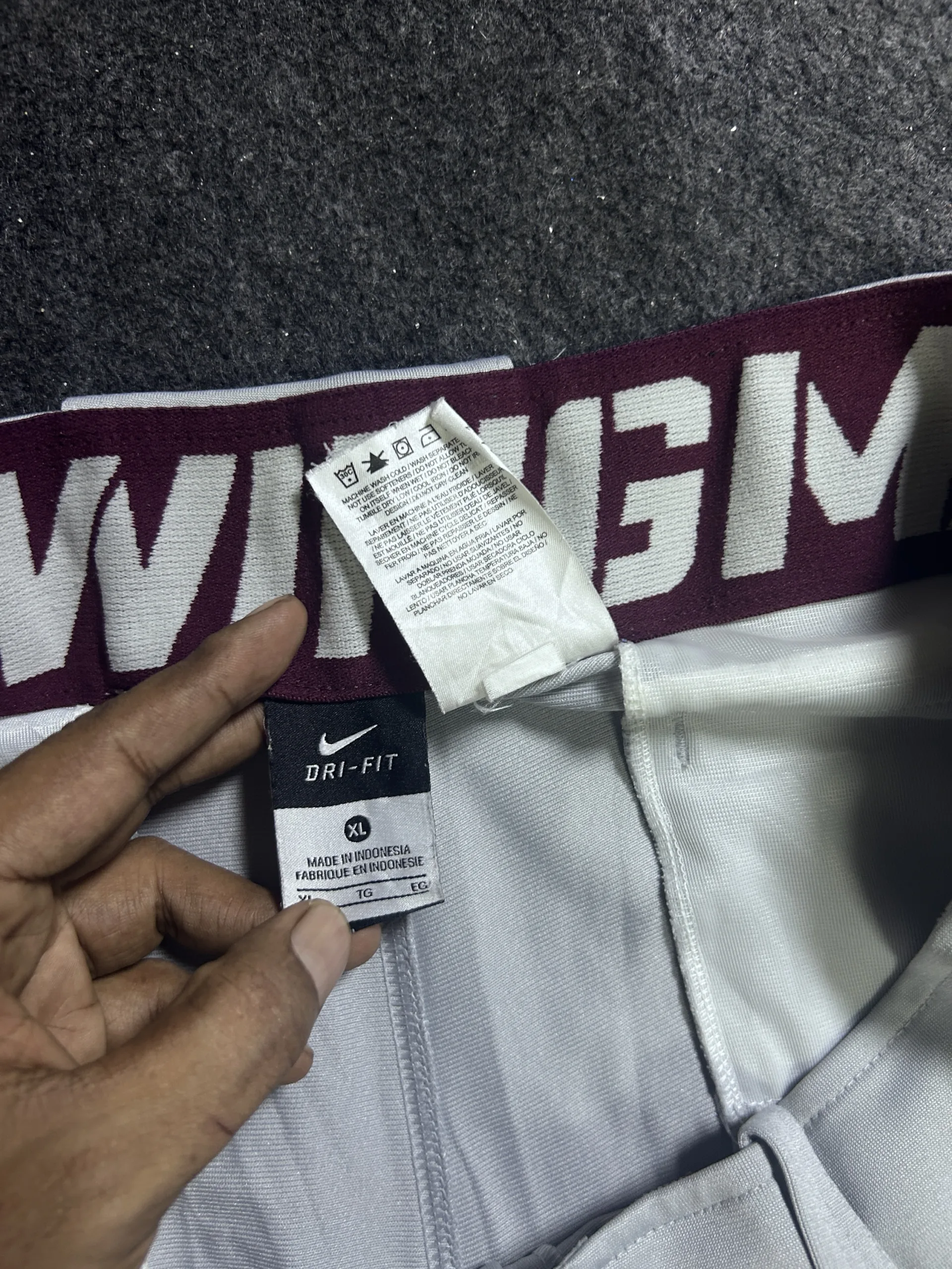 Nike Dri-FIT Grey Shorts alternate view