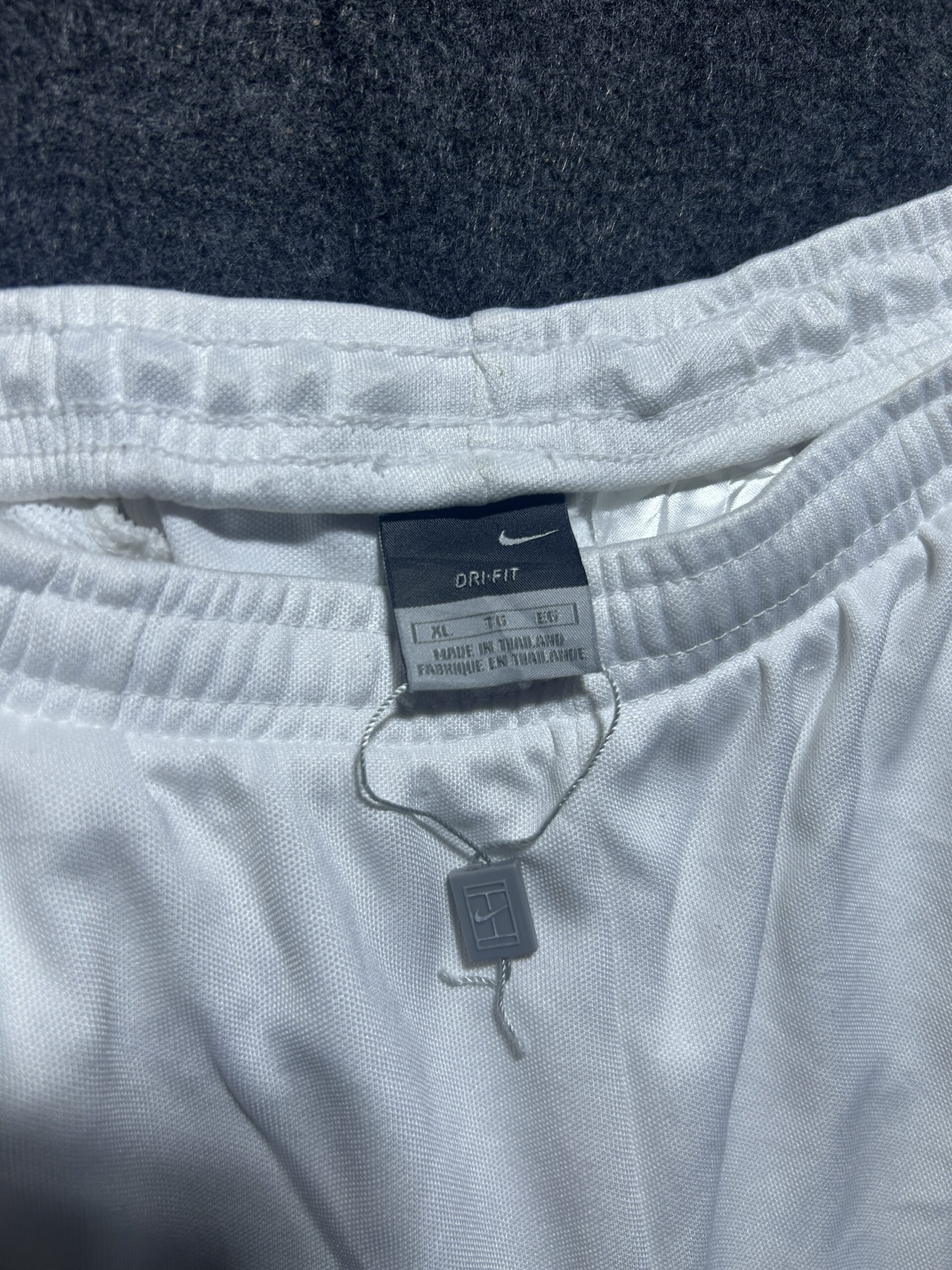 Nike White Shorts detail view