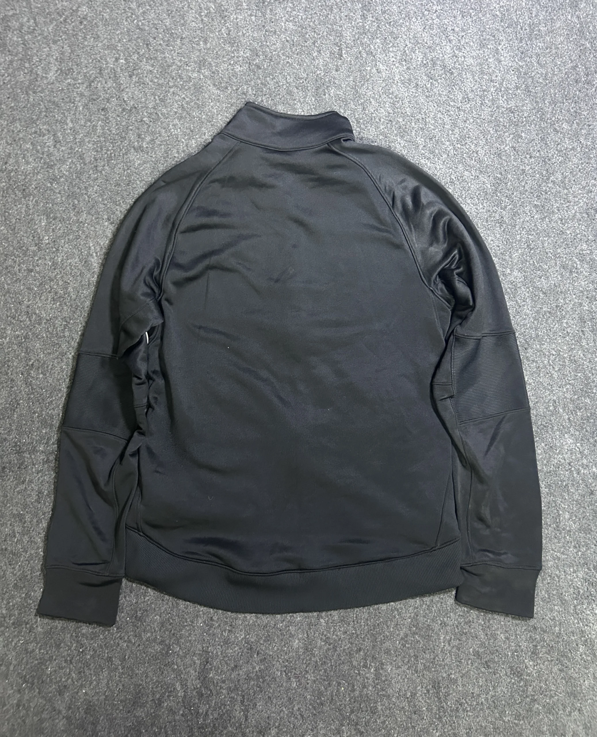 Nike Dri-FIT Black Track Jacket detail view