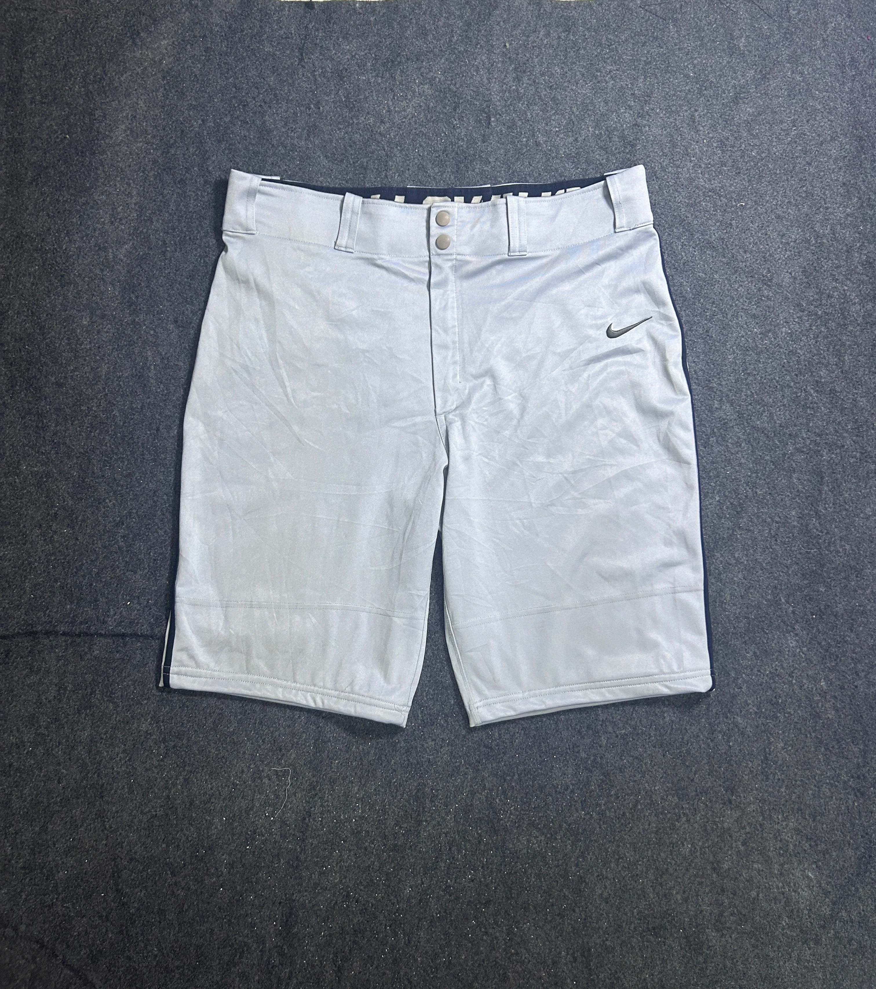 Nike Dri-FIT Grey Shorts front view