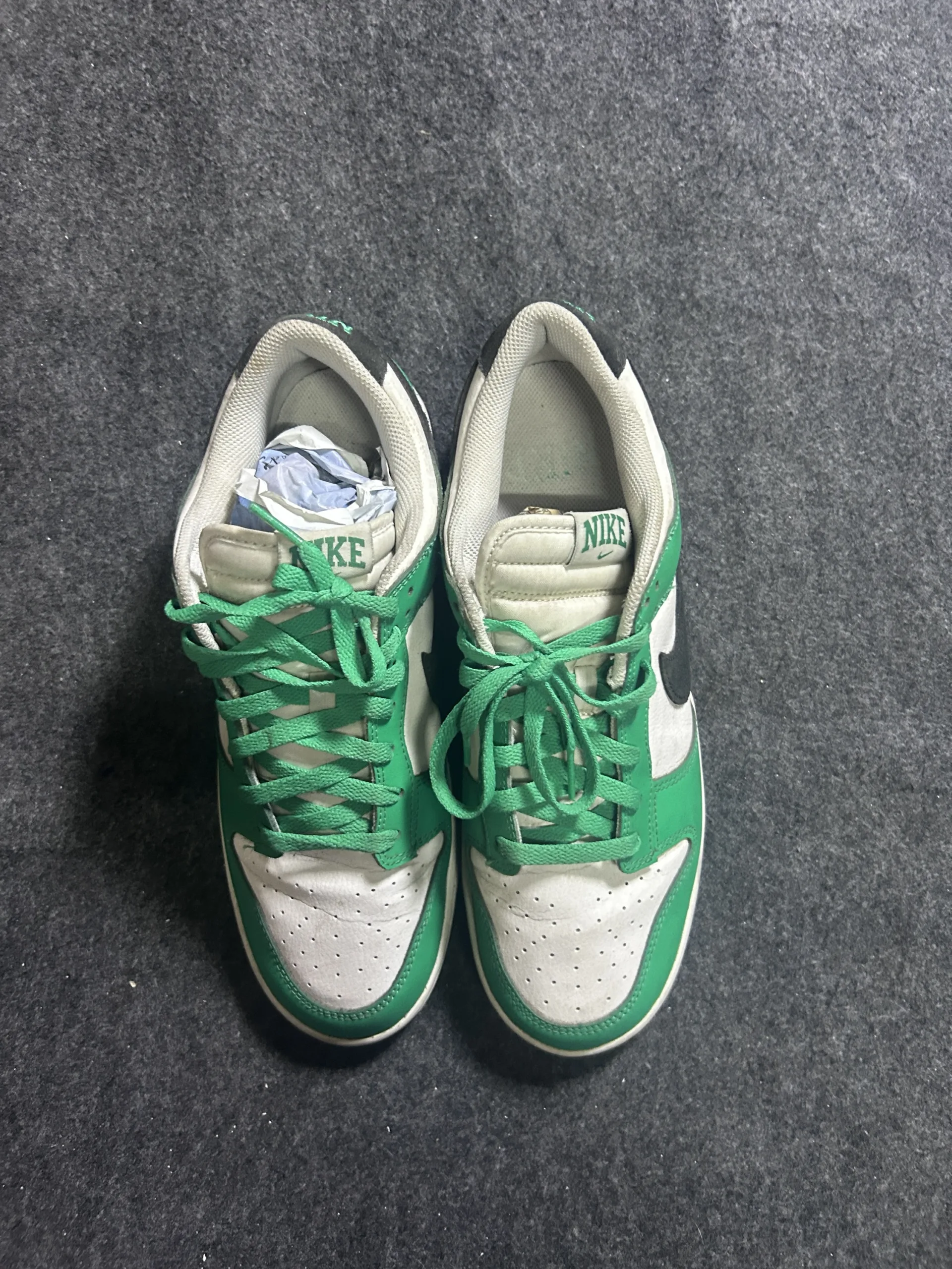 Nike Green simple back view